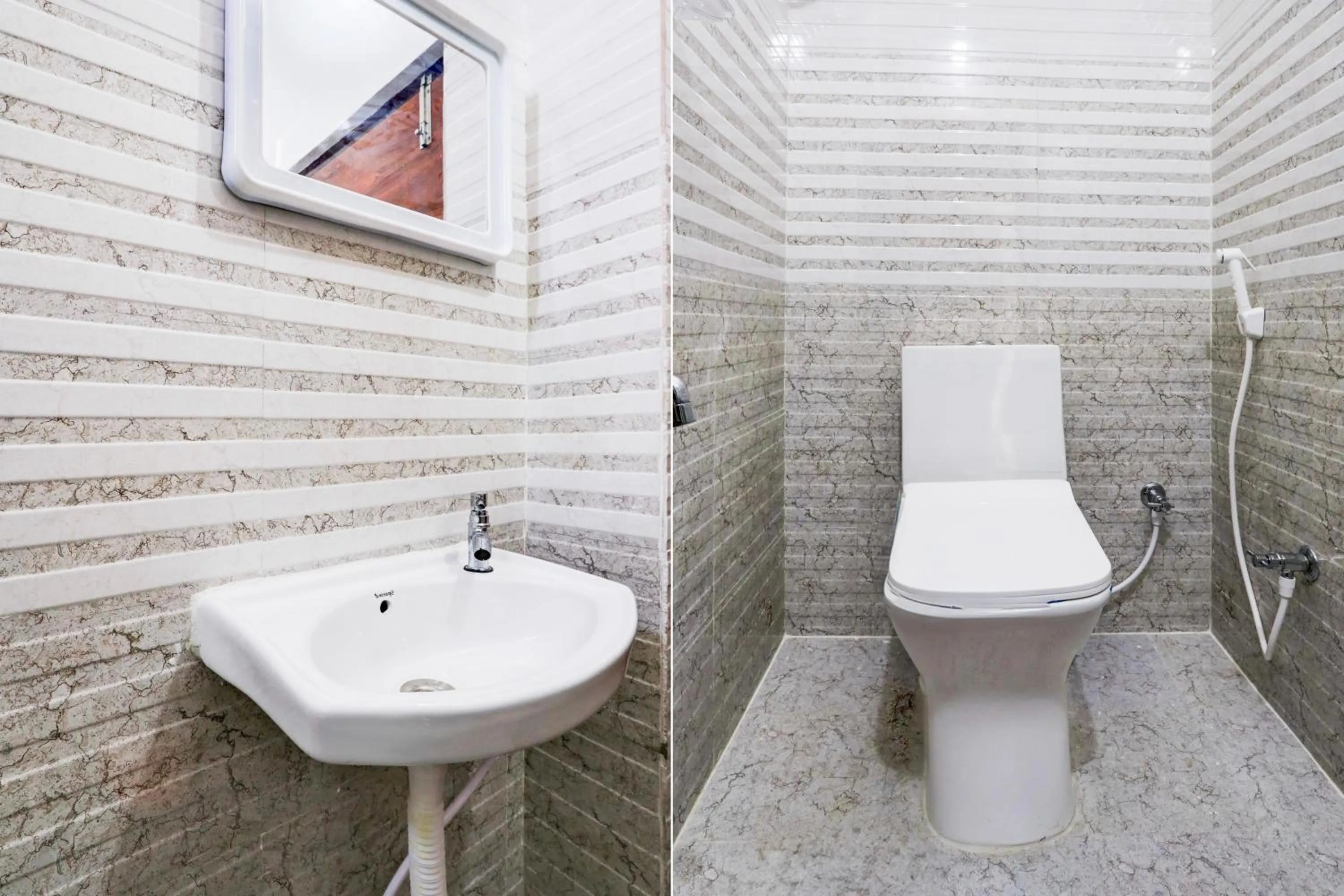 Bathroom in Super Hotel O Adibatla near TCS