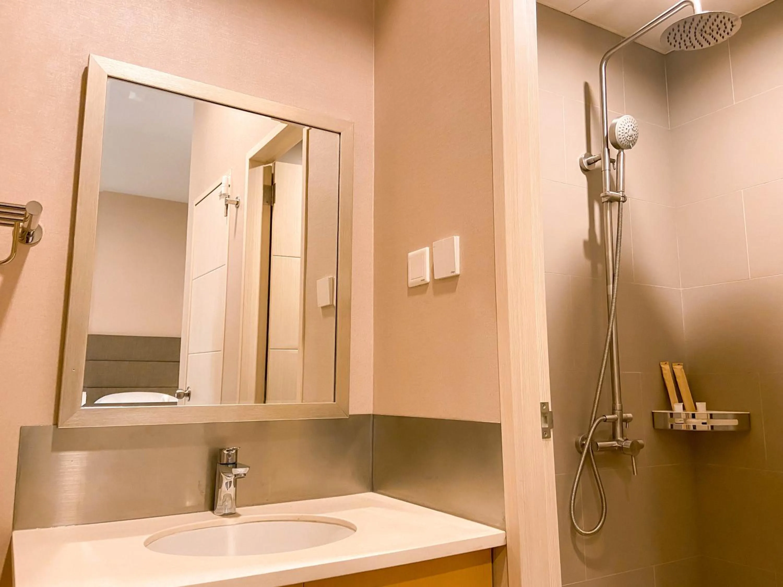 Shower in Staycity Serviced Apartment