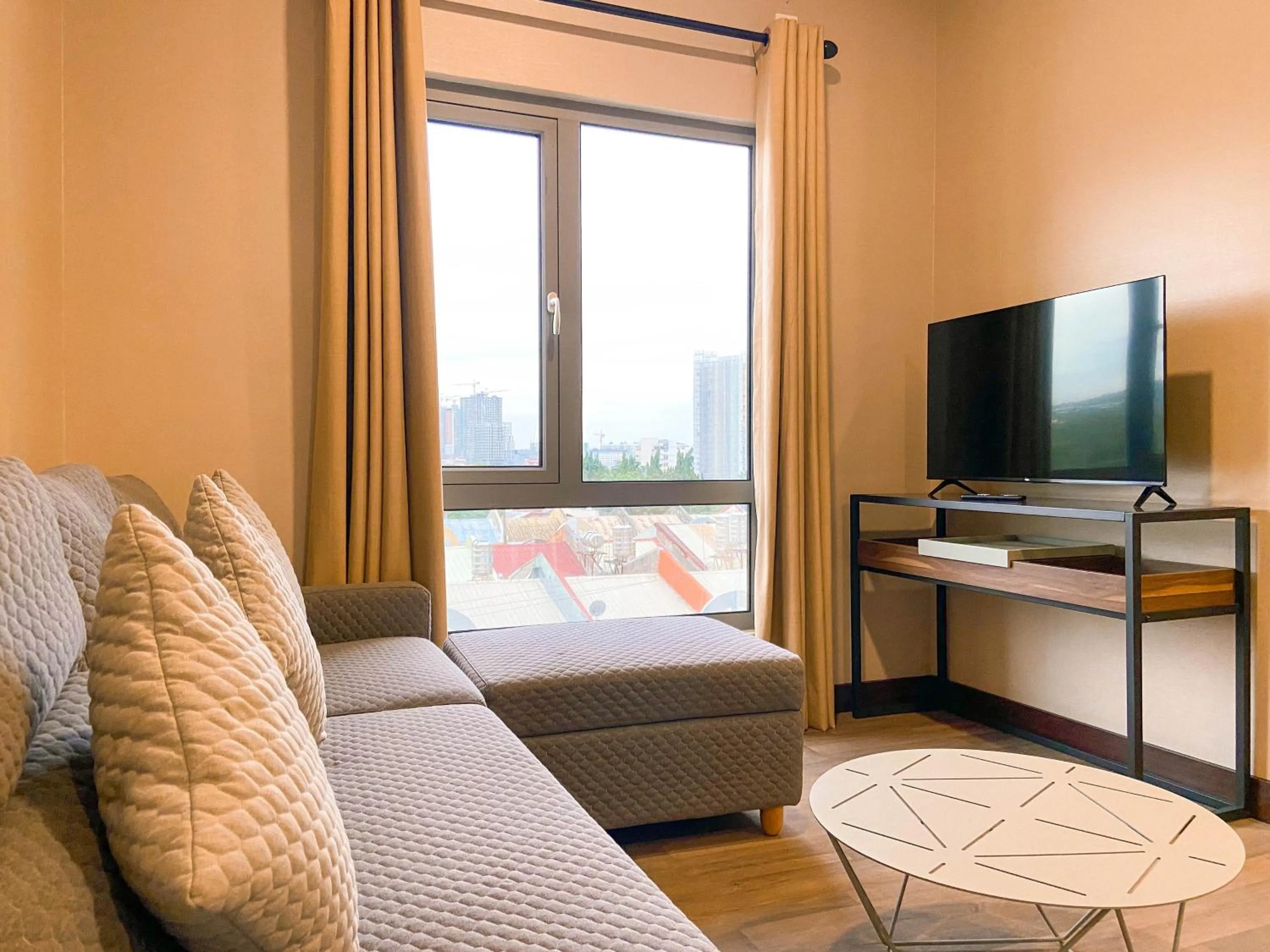 Living room in Staycity Serviced Apartment
