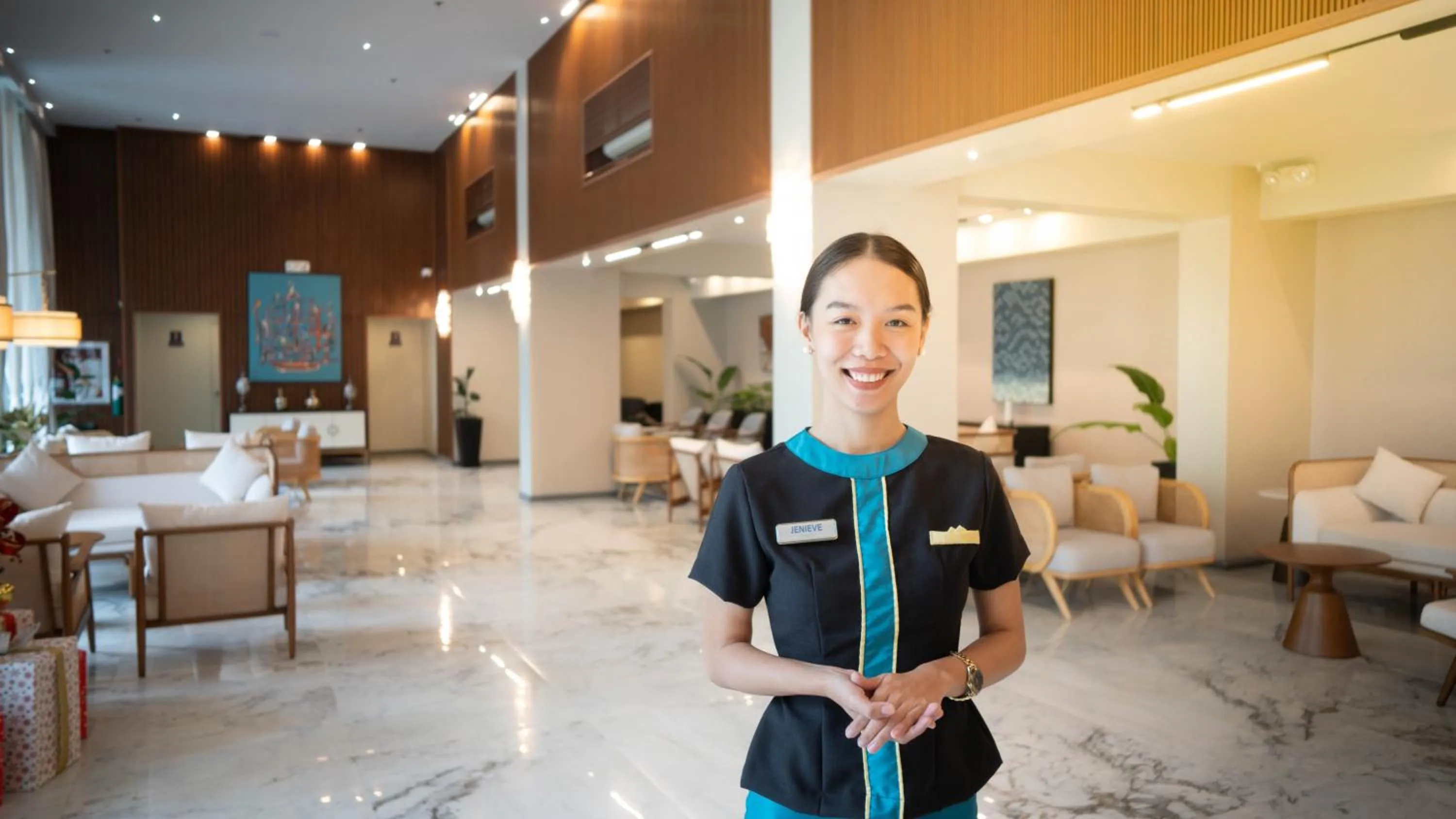 Staff in Staycity Serviced Apartment