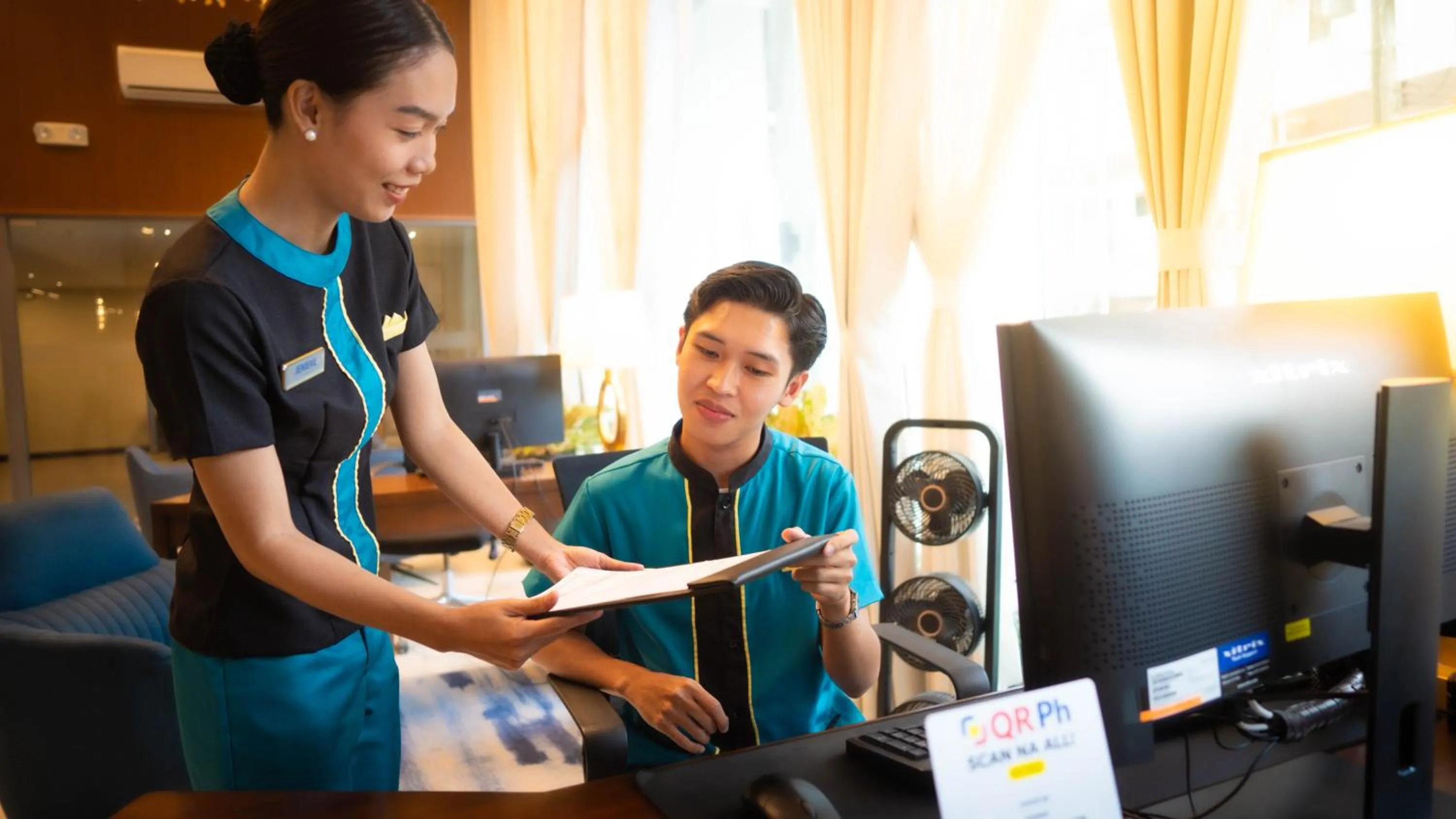 Staff in Staycity Serviced Apartment