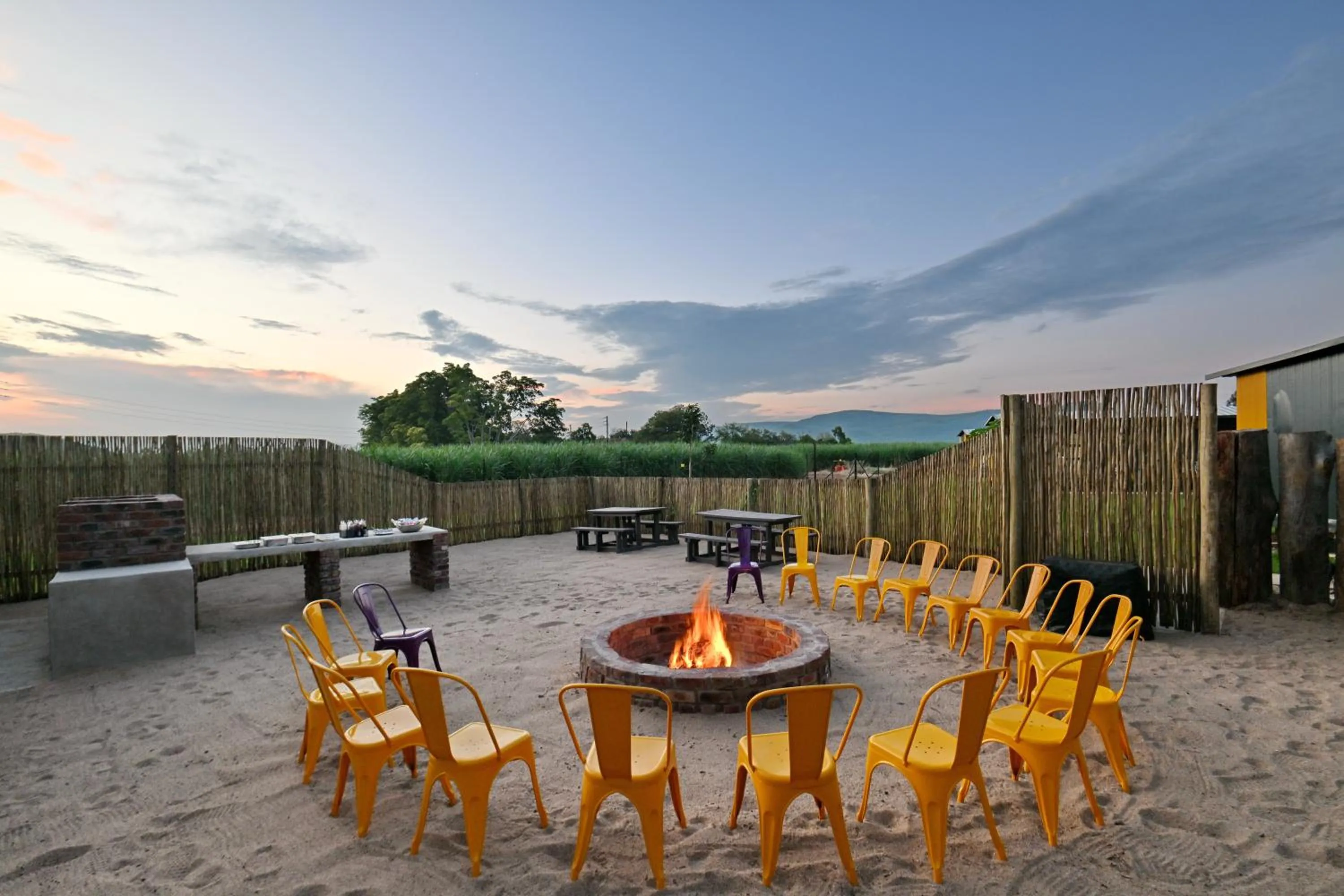 BBQ facilities in SleepOver Malelane