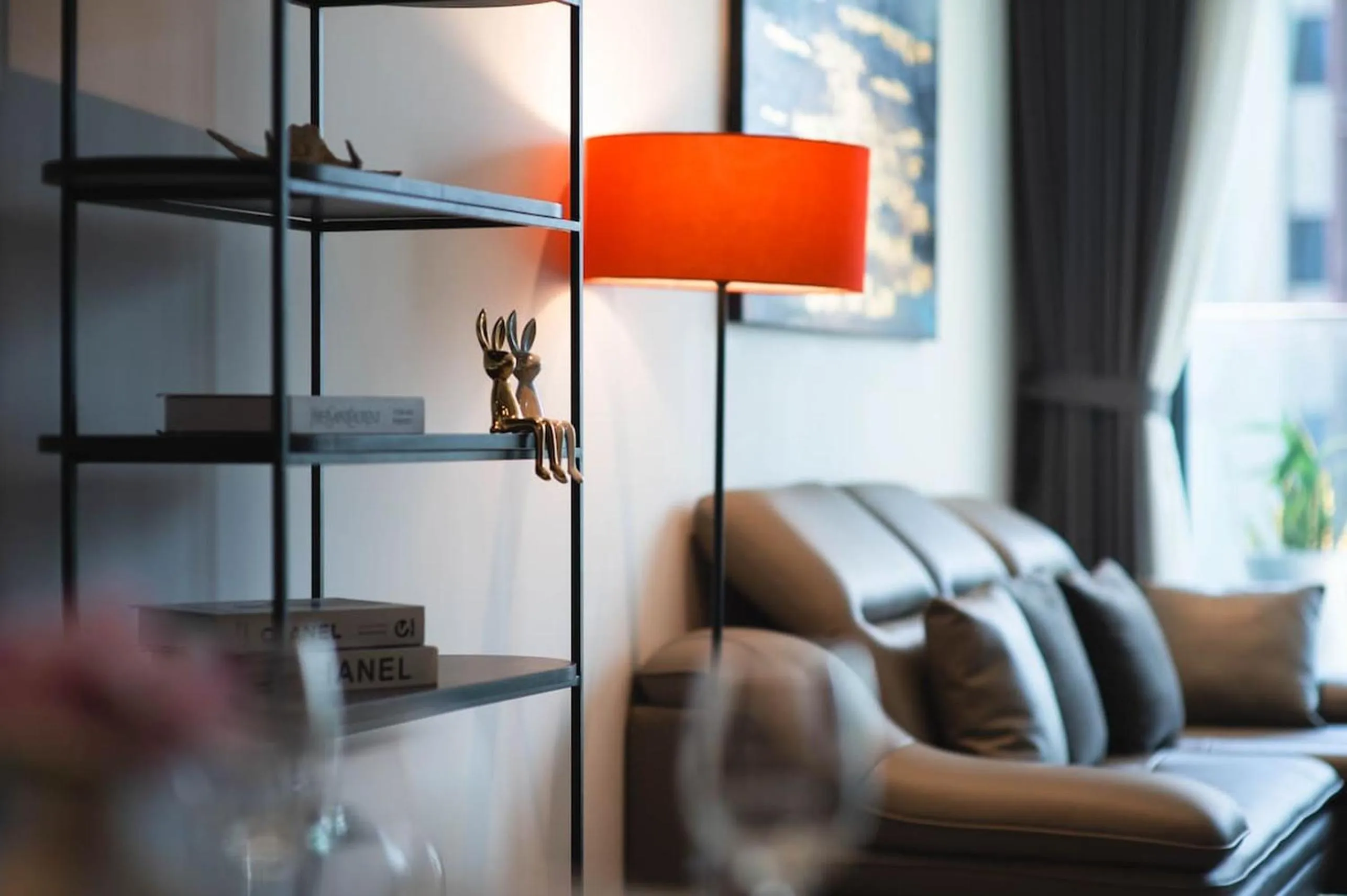 Living room in The Metropole - Horizon View Riverside D2