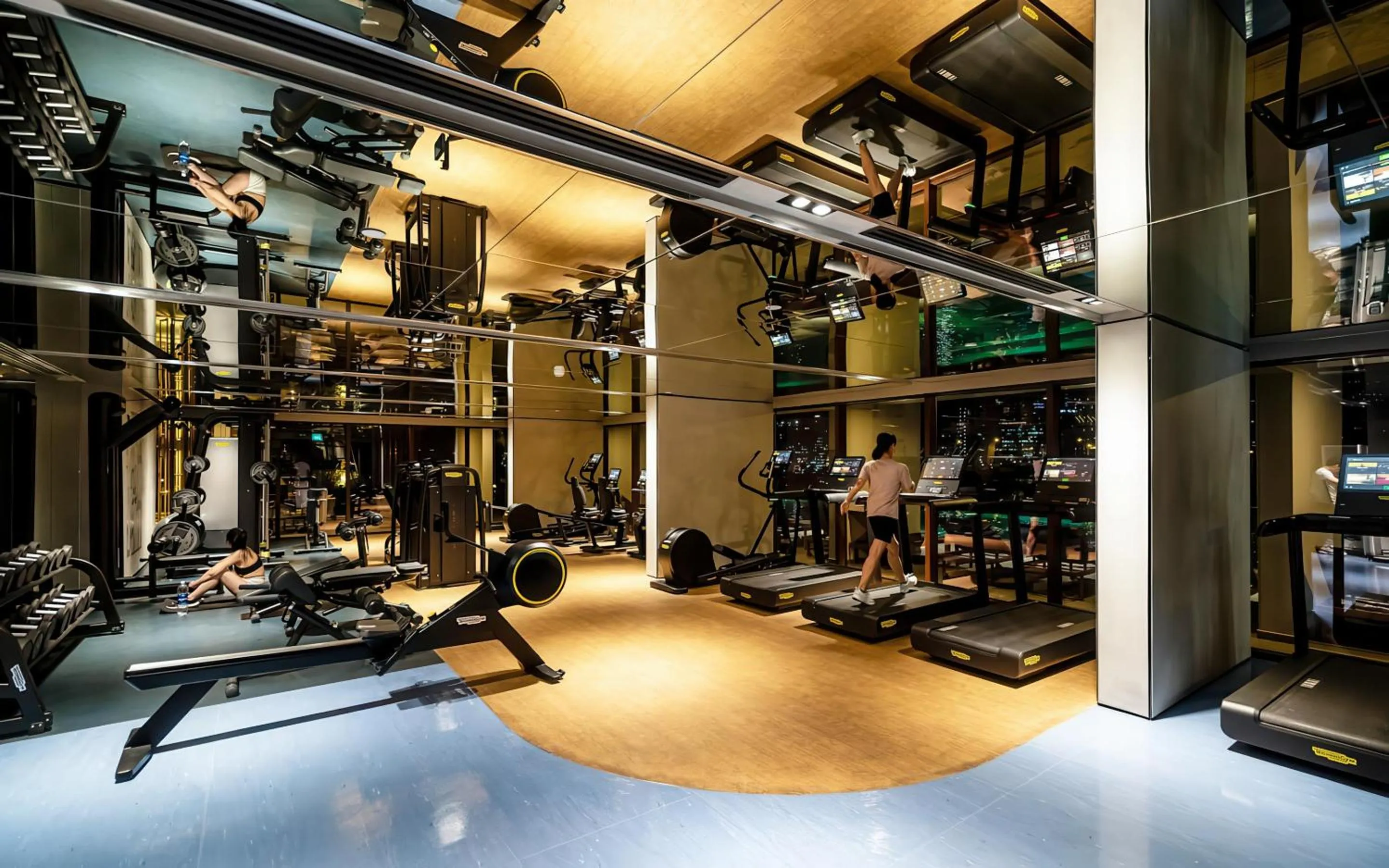 Fitness centre/facilities in The Metropole - Horizon View Riverside D2