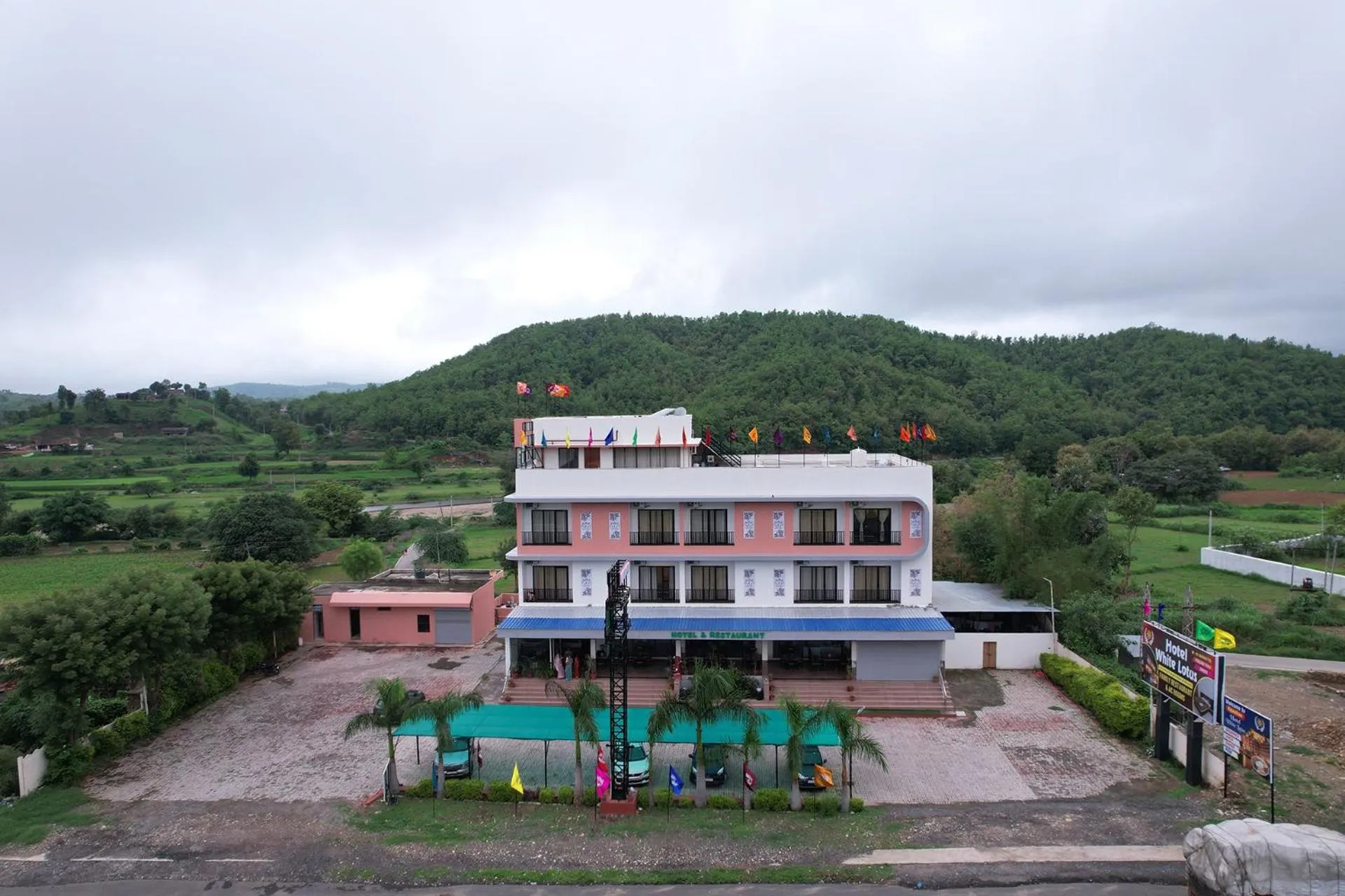 Property building in Hotel White Lotus at Ratanpur border