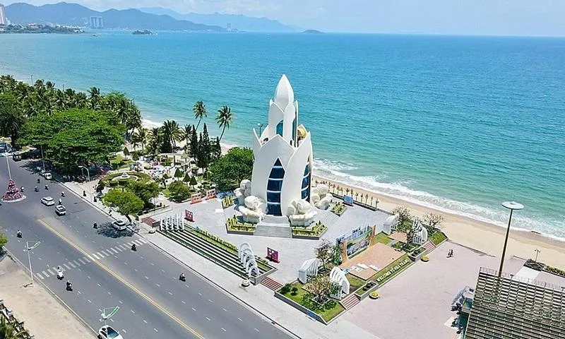 Beach in VieLa Apartment Nha Trang
