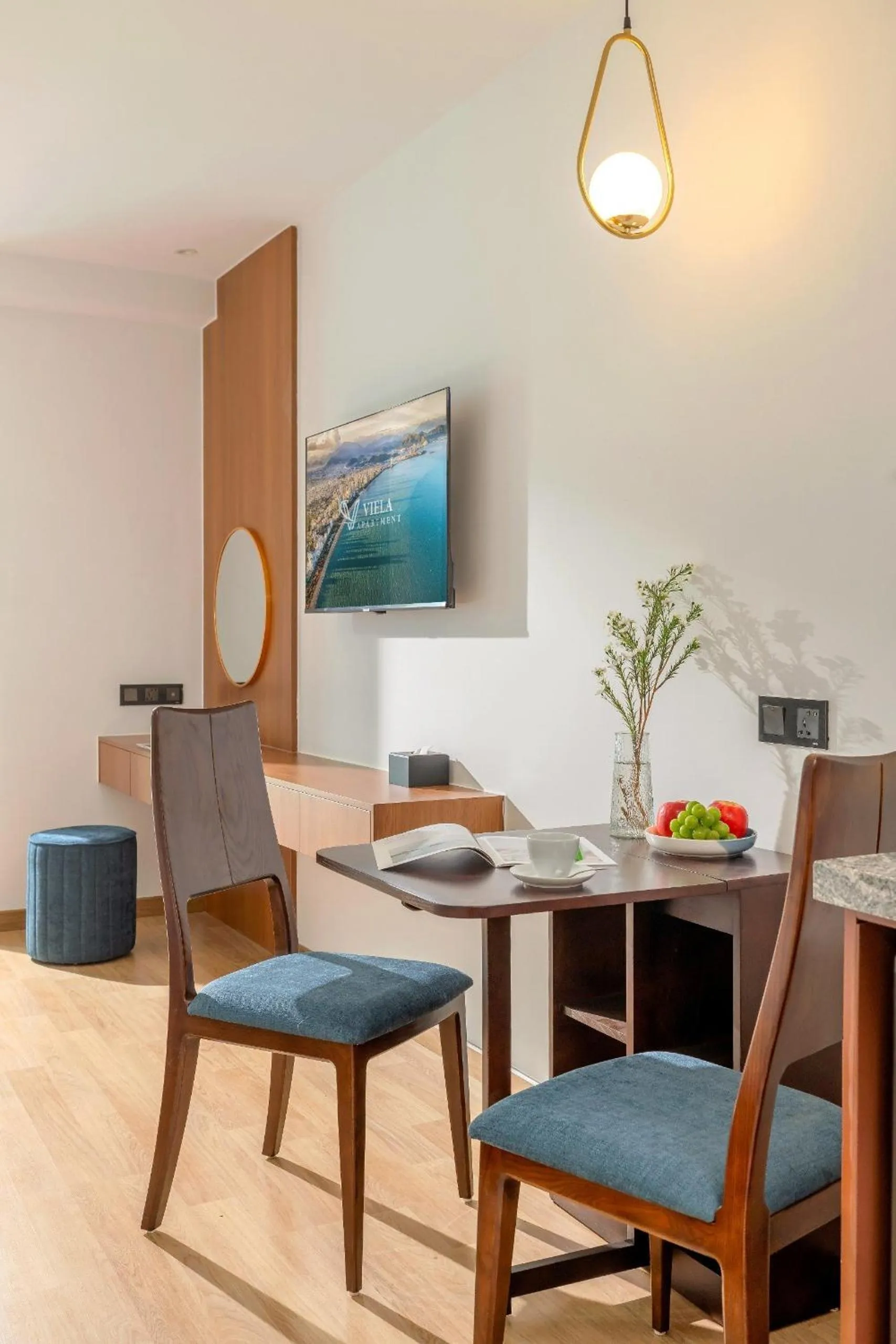 Kitchen or kitchenette in VieLa Apartment Nha Trang