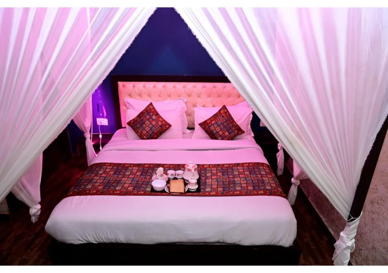 Bedroom, Bed in Hotel Krishna Pride