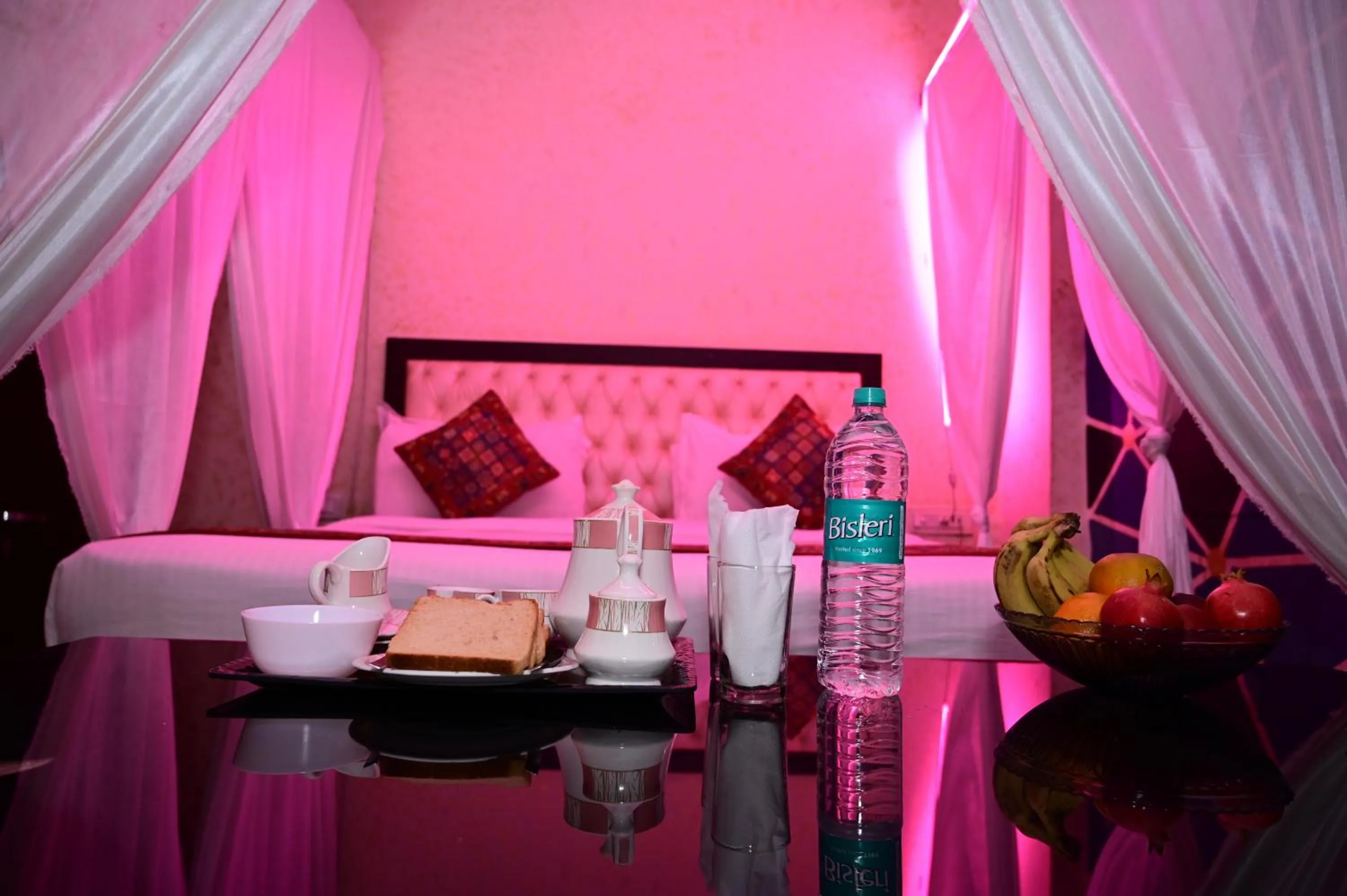 Bedroom, Bed in Hotel Krishna Pride