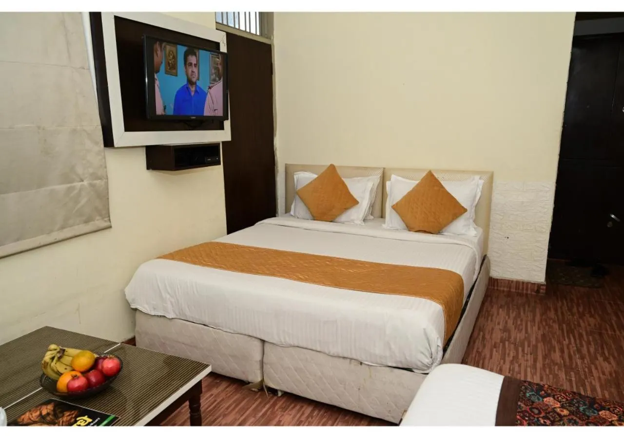 Bedroom, Bed in Hotel Krishna Pride