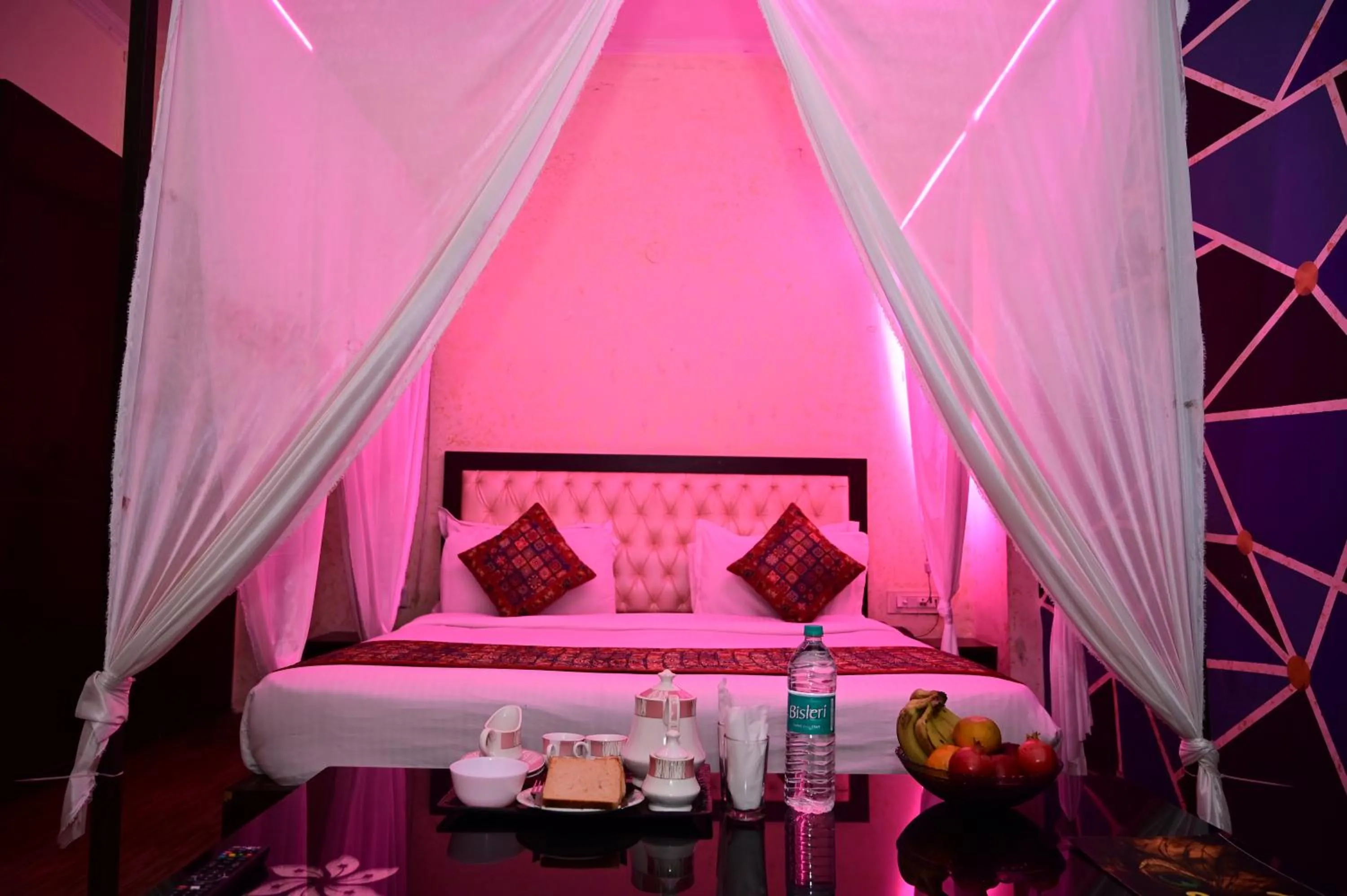 Bedroom in Hotel Krishna Pride