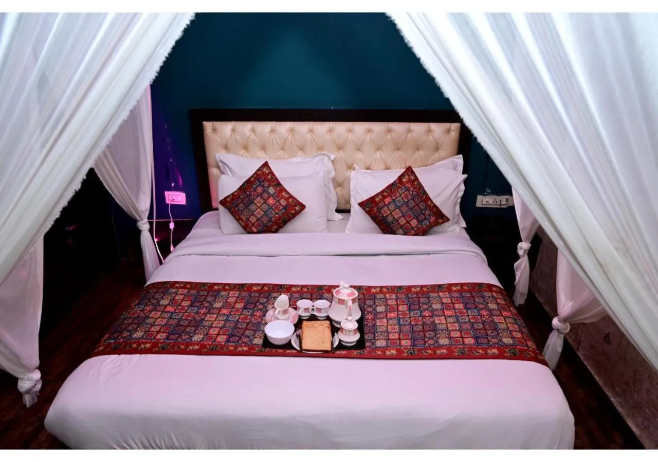 Bedroom, Bed in Hotel Krishna Pride