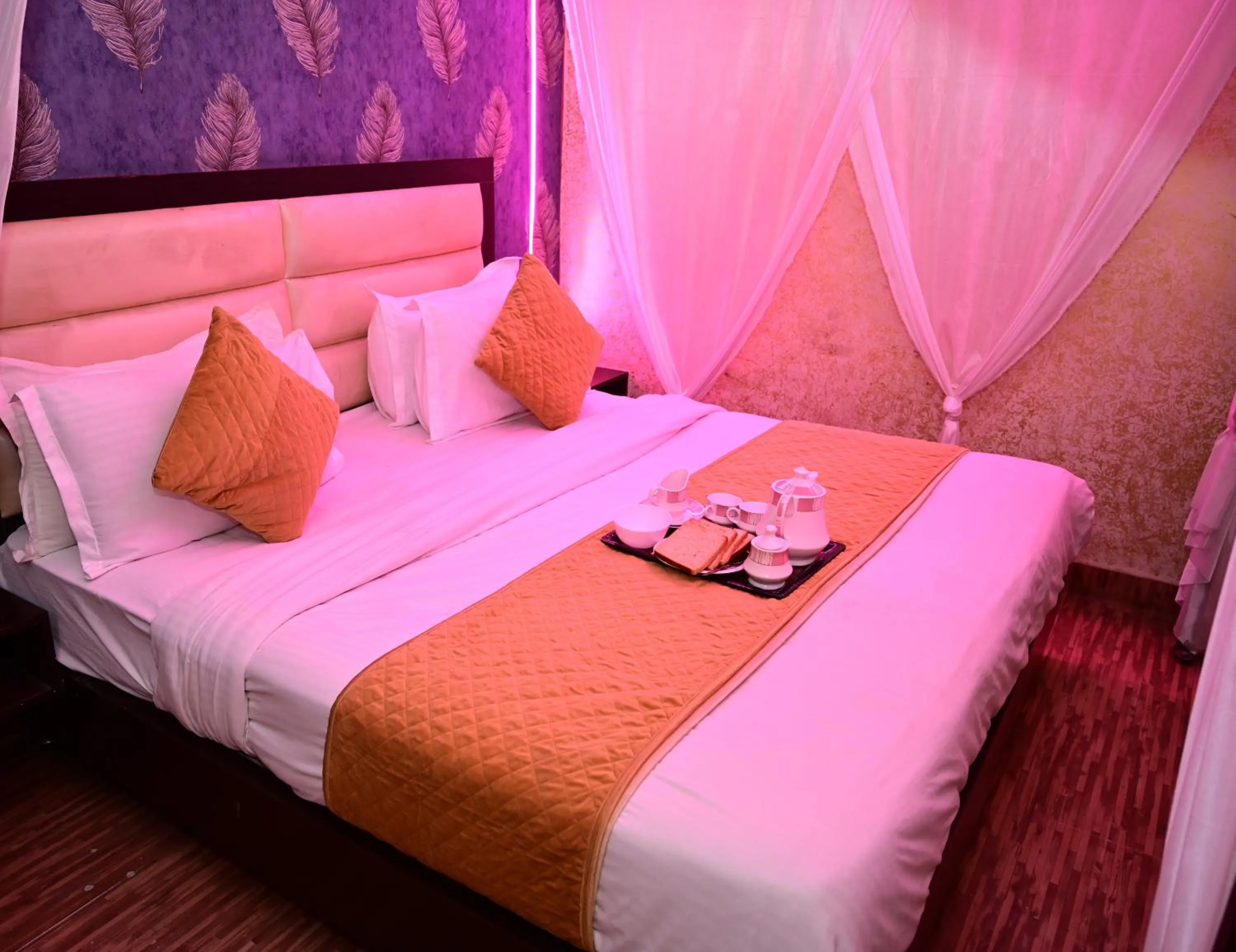 Bedroom in Hotel Krishna Pride