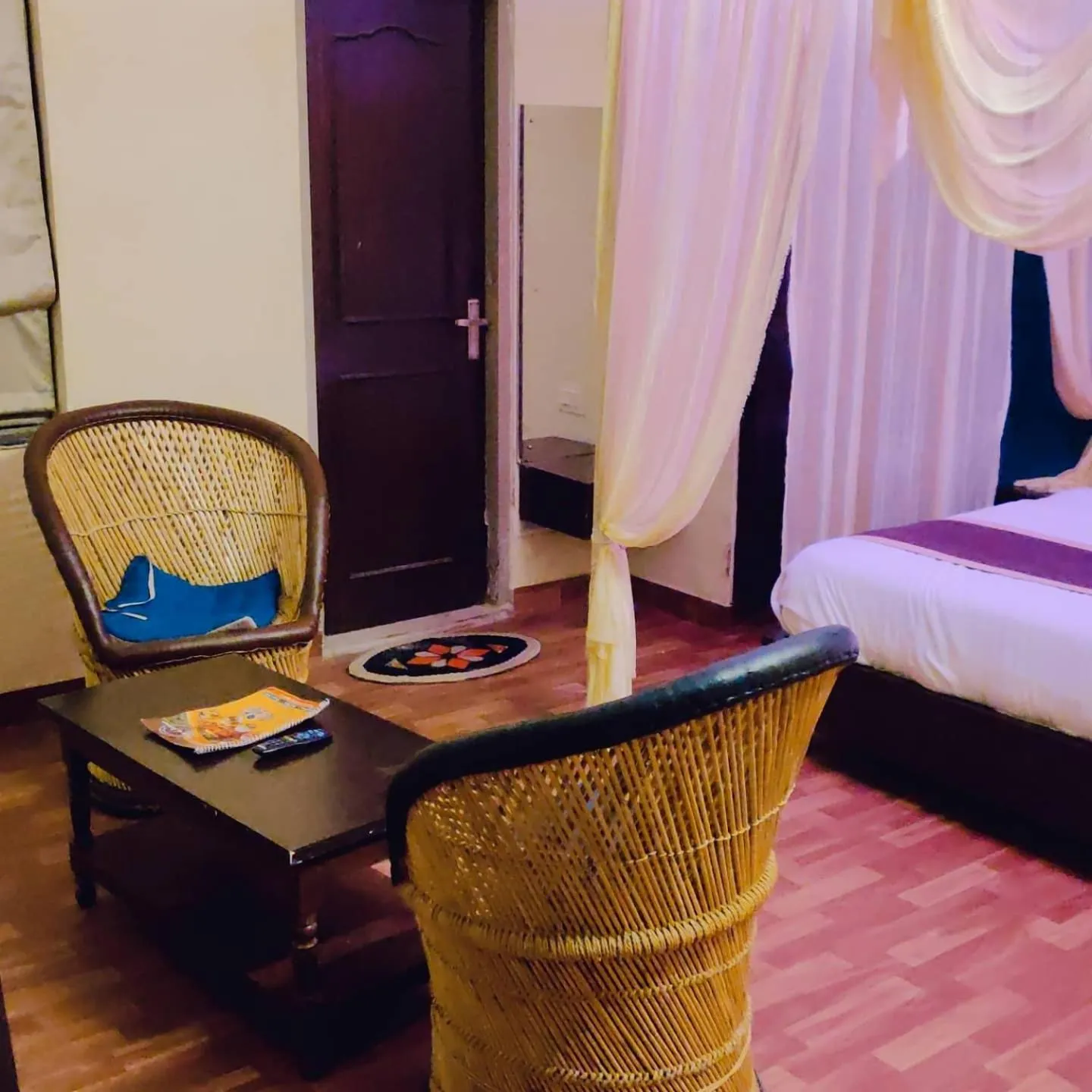 Bedroom in Hotel Krishna Pride