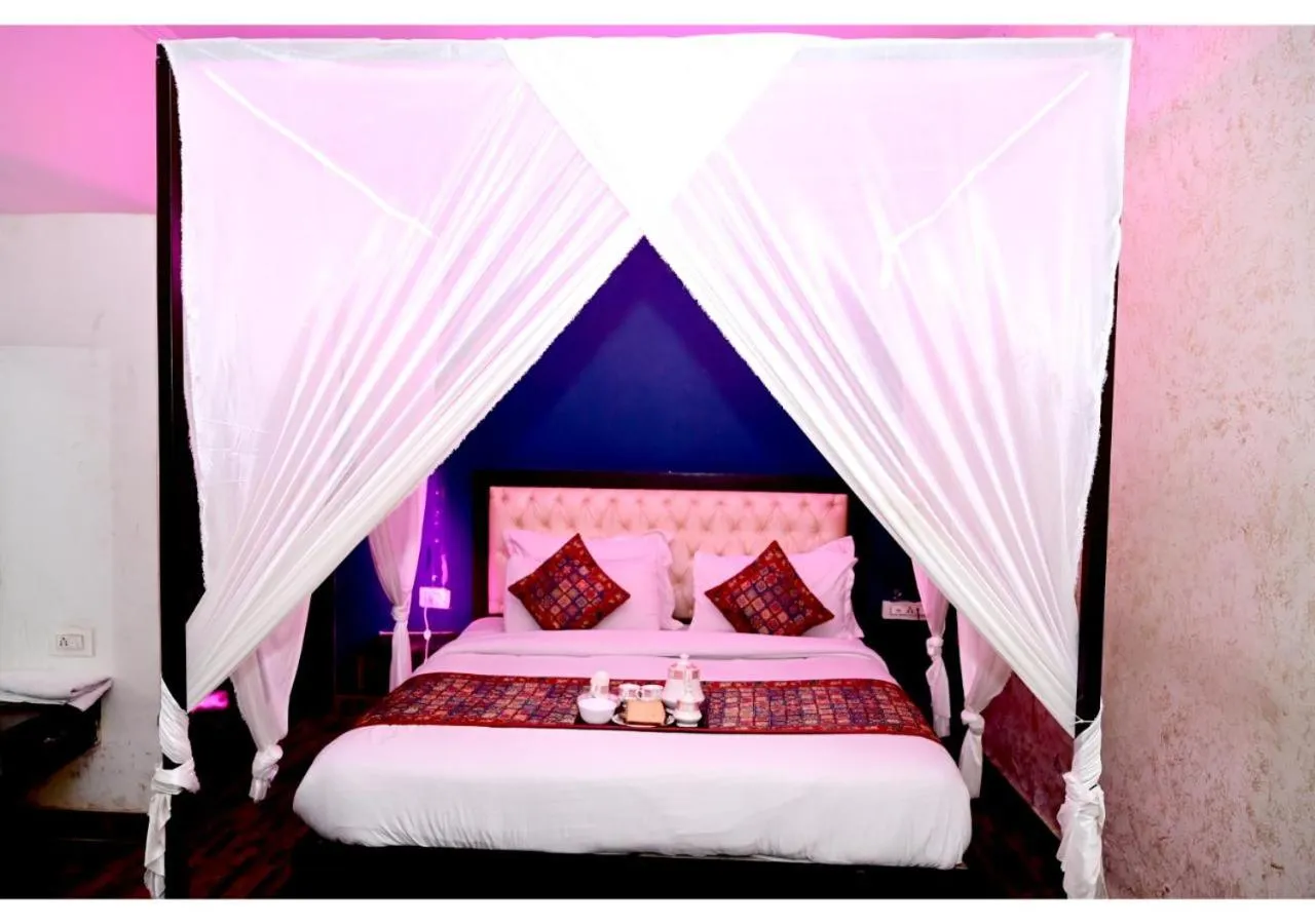 Bedroom, Bed in Hotel Krishna Pride