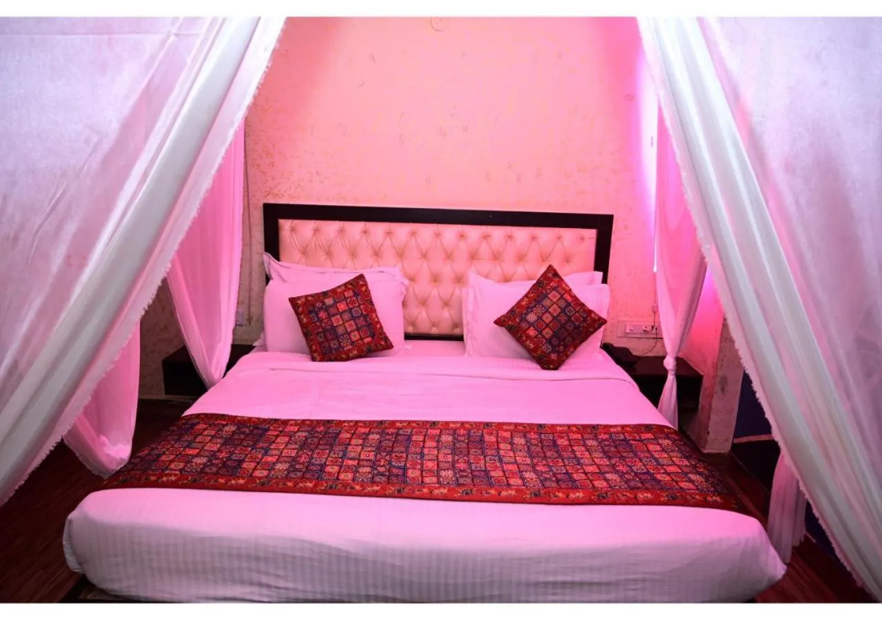 Bedroom, Bed in Hotel Krishna Pride