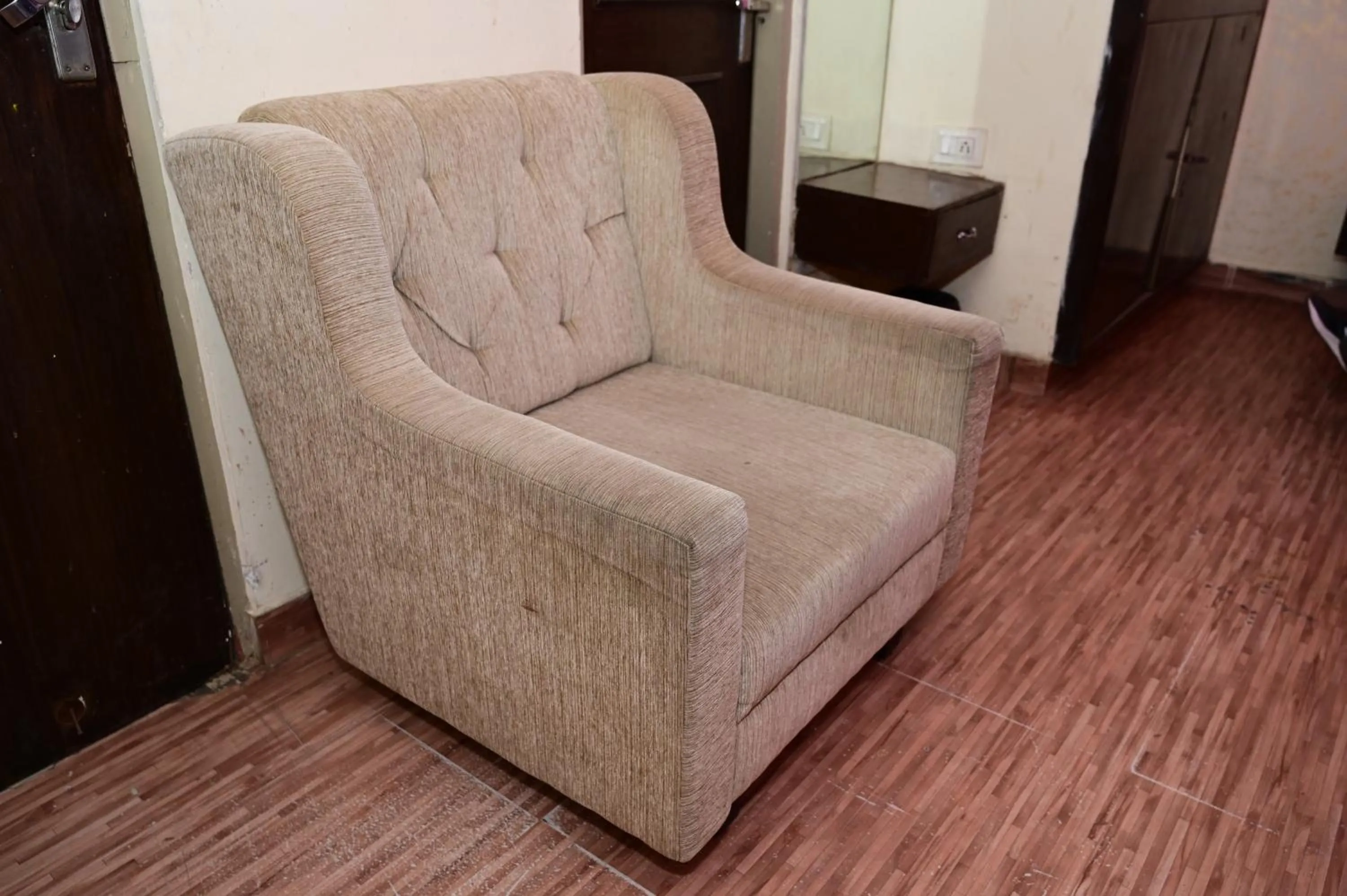 Bedroom in Hotel Krishna Pride