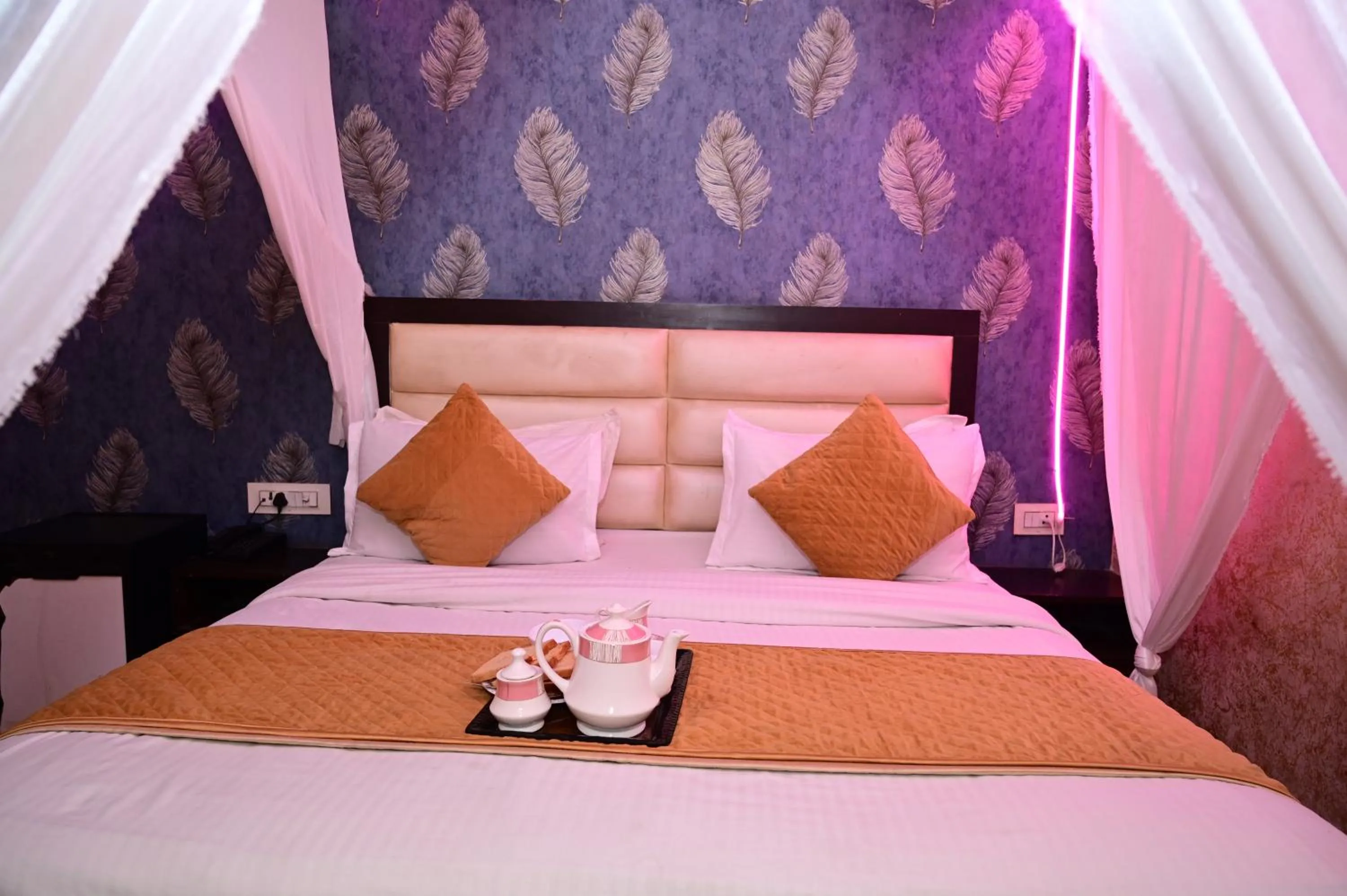 Bedroom in Hotel Krishna Pride