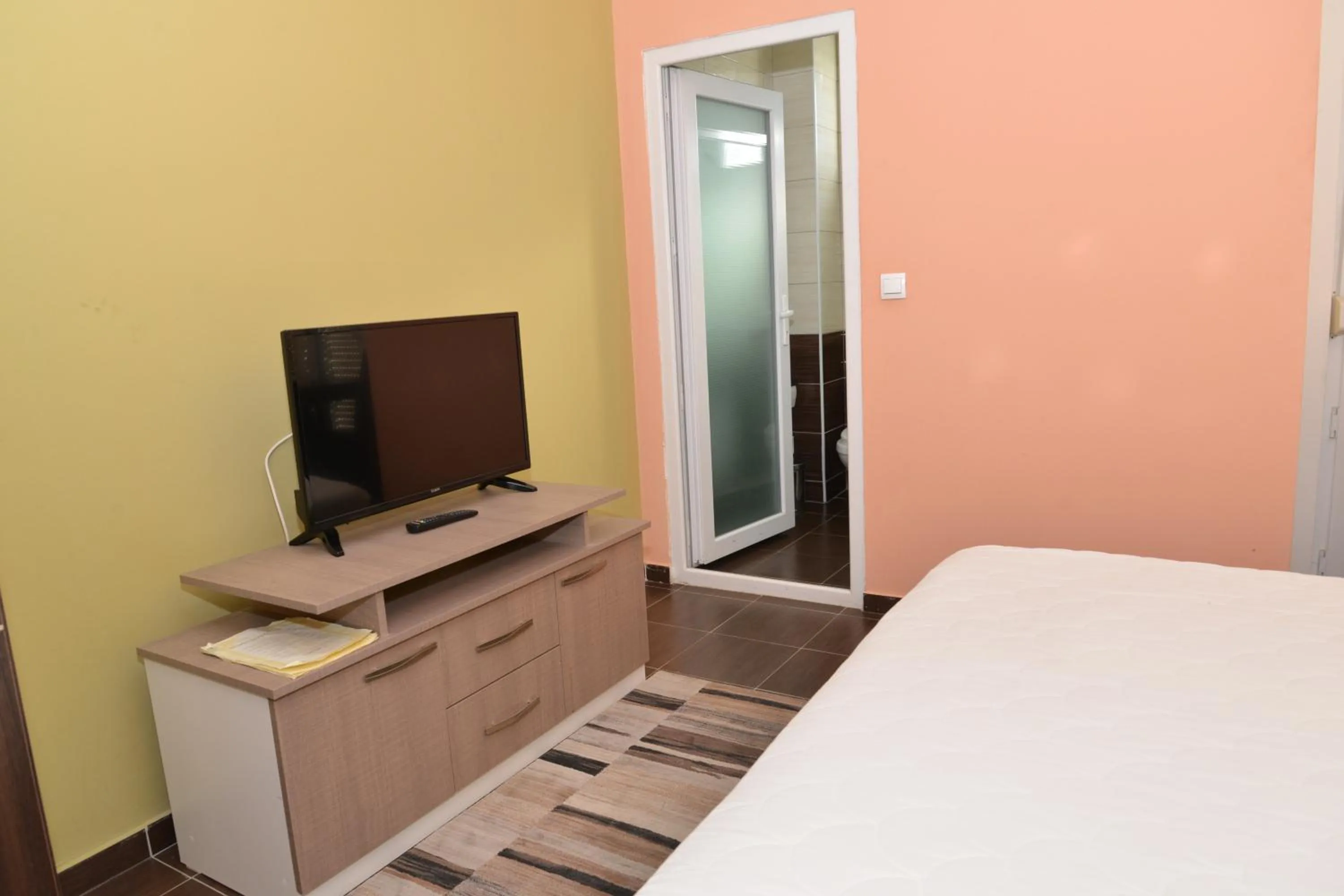 Bed in Hotel Konstantin