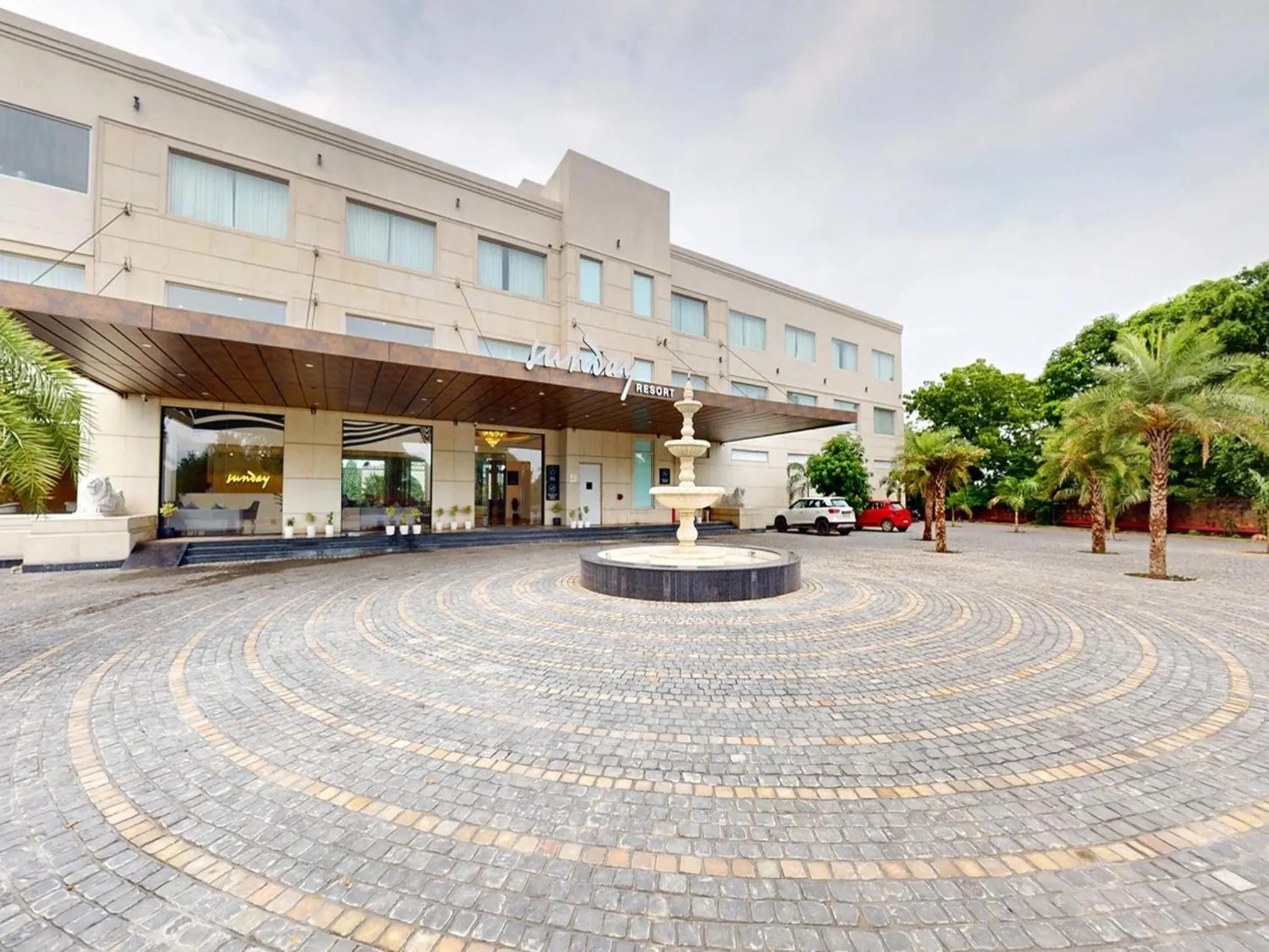 Property building in Sunday Resort & Spa by CheckIn Manesar Gurugram