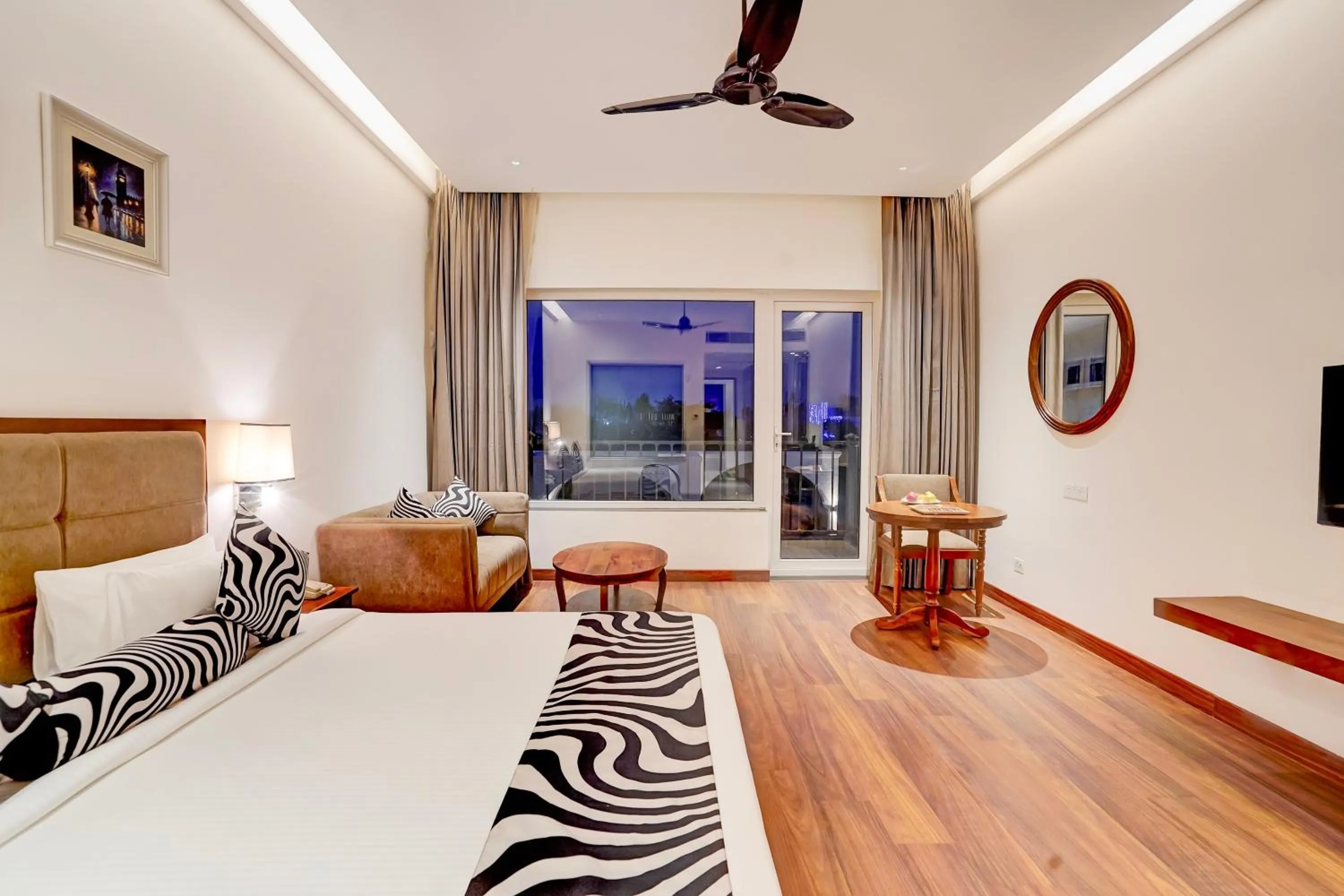 Bedroom, Bed in Sunday Resort & Spa by CheckIn Manesar Gurugram