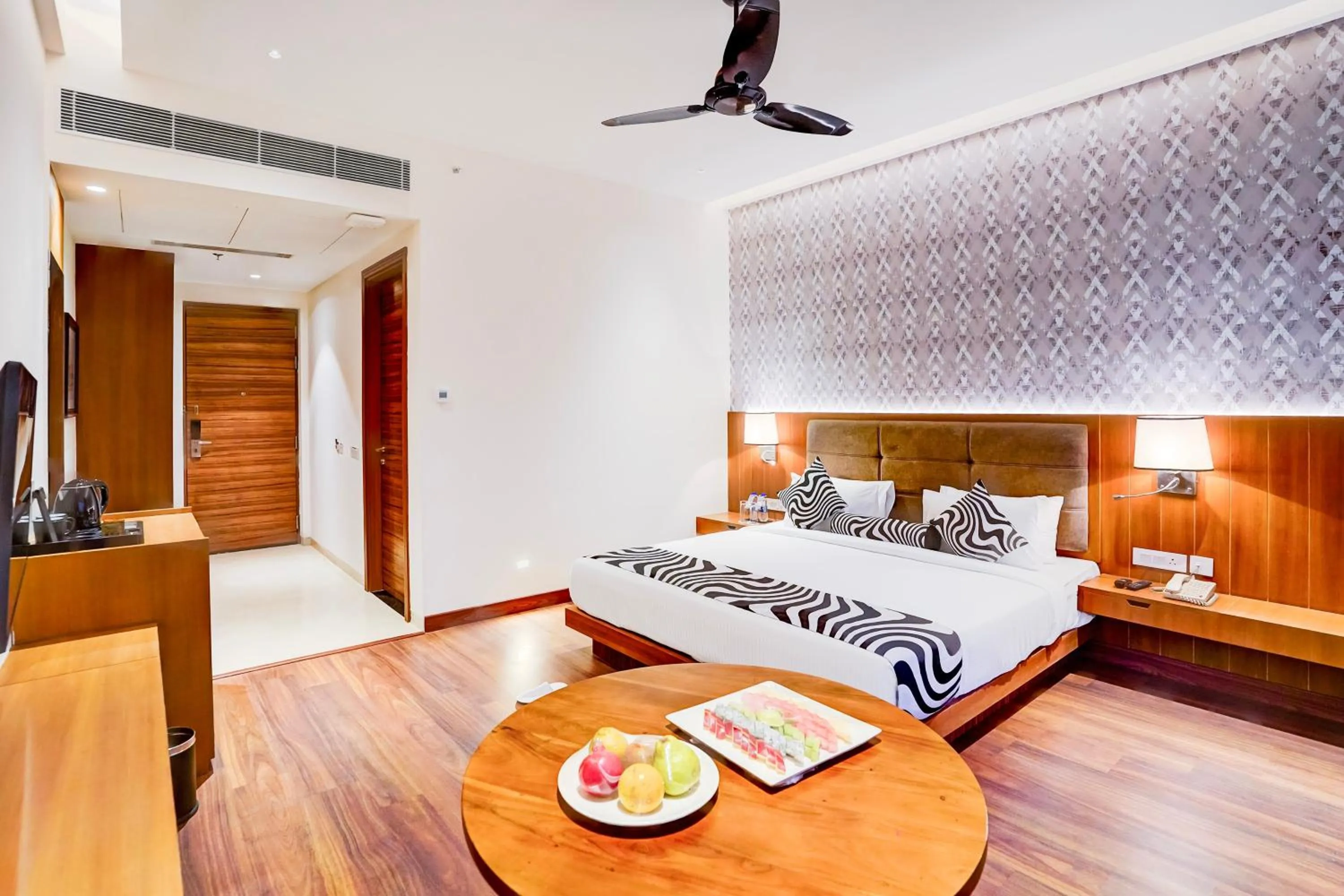 Bedroom, Bed in Sunday Resort & Spa by CheckIn Manesar Gurugram