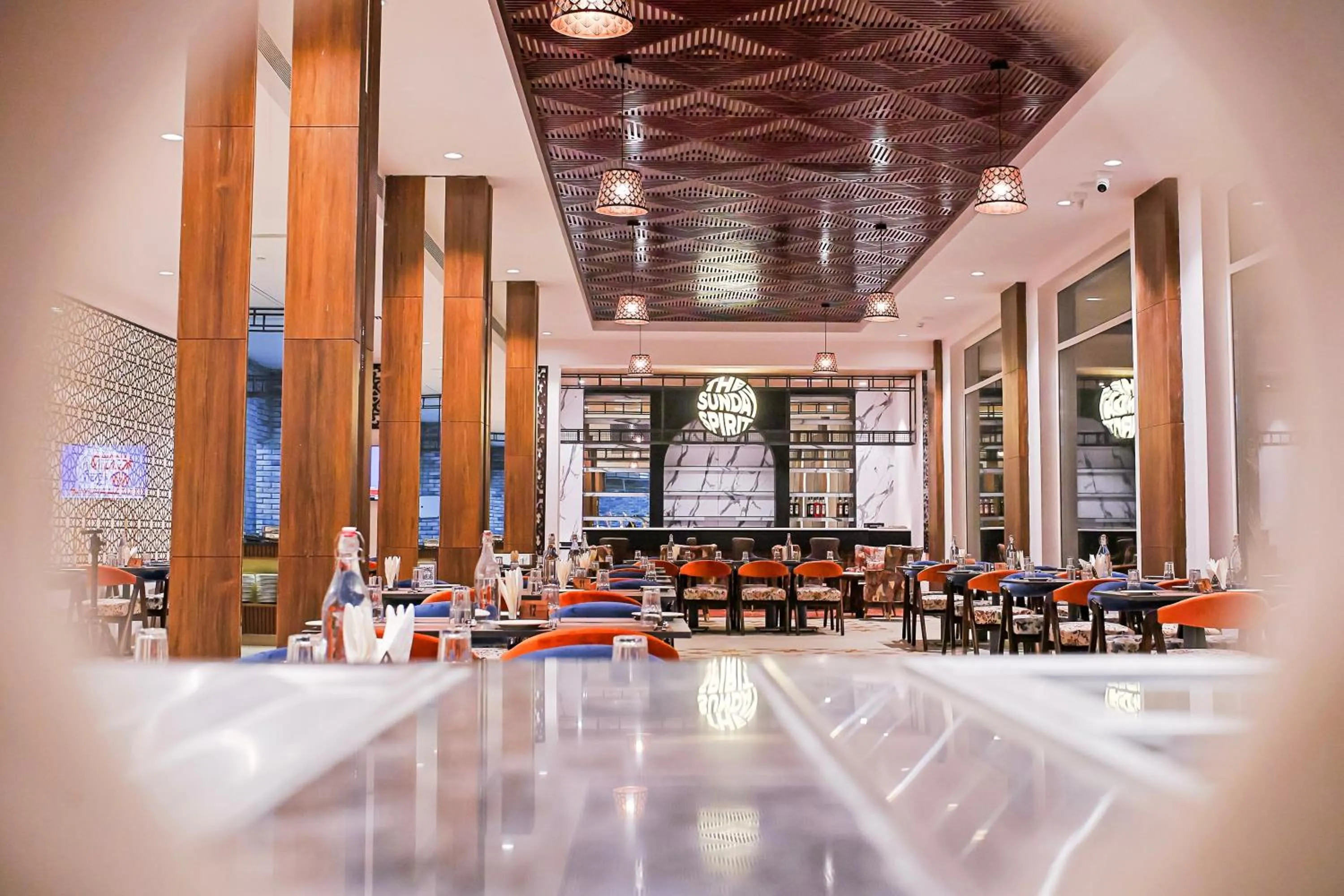 Restaurant/places to eat in Sunday Resort & Spa by CheckIn Manesar Gurugram