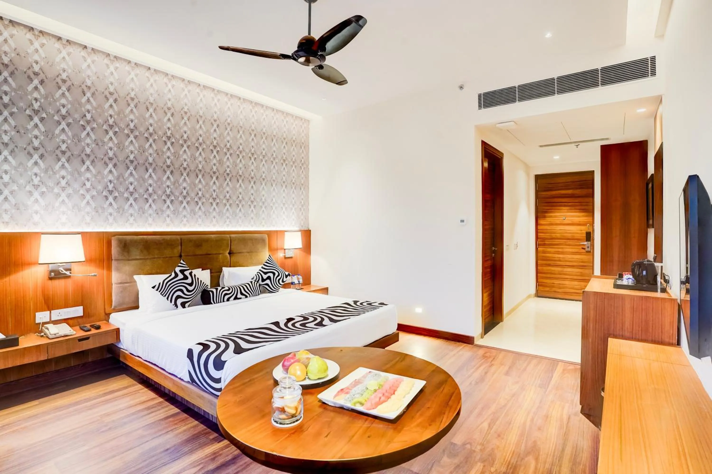 Bedroom, Bed in Sunday Resort & Spa by CheckIn Manesar Gurugram