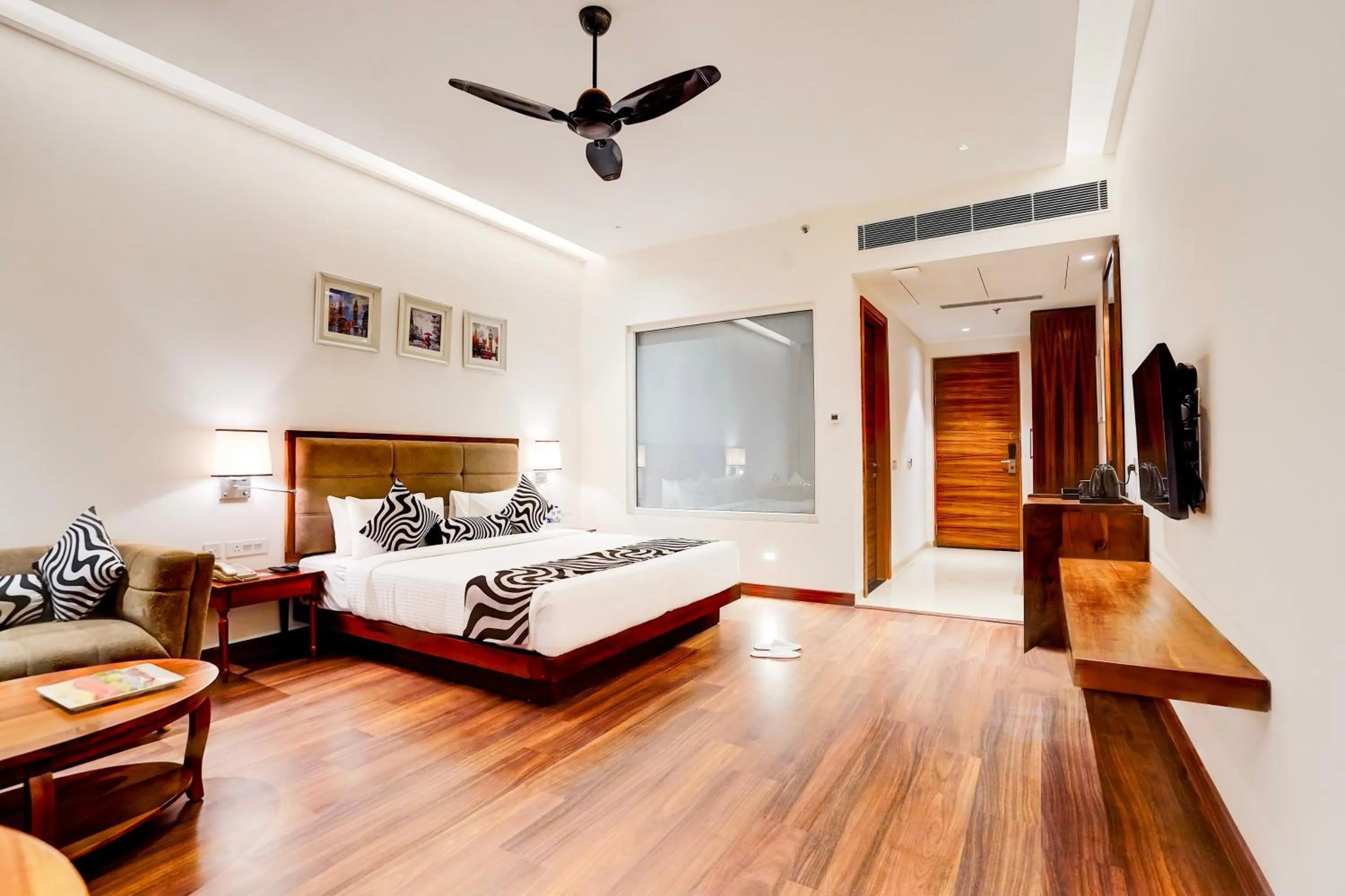 Bedroom, Bed in Sunday Resort & Spa by CheckIn Manesar Gurugram