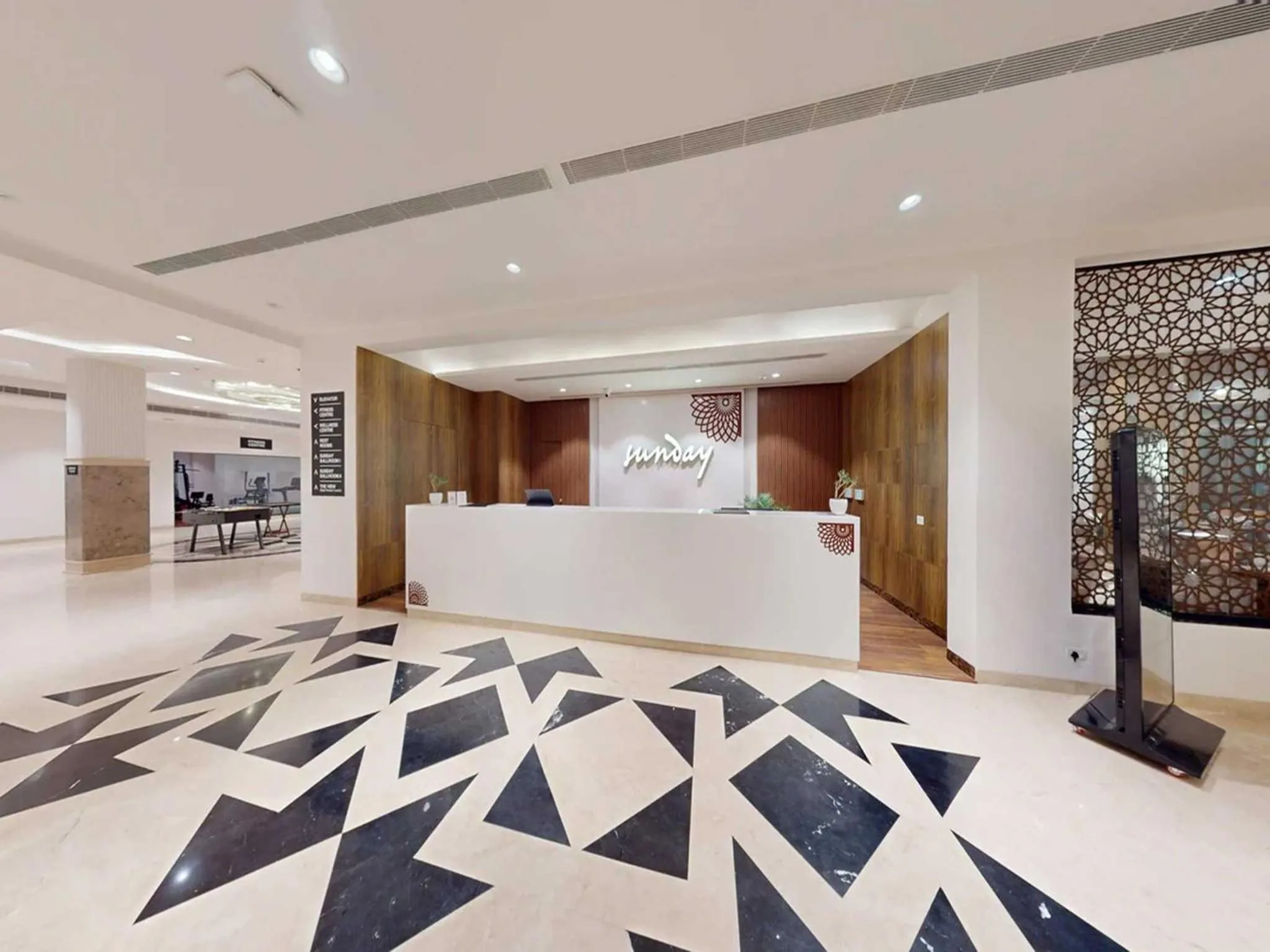 Lobby or reception in Sunday Resort & Spa by CheckIn Manesar Gurugram