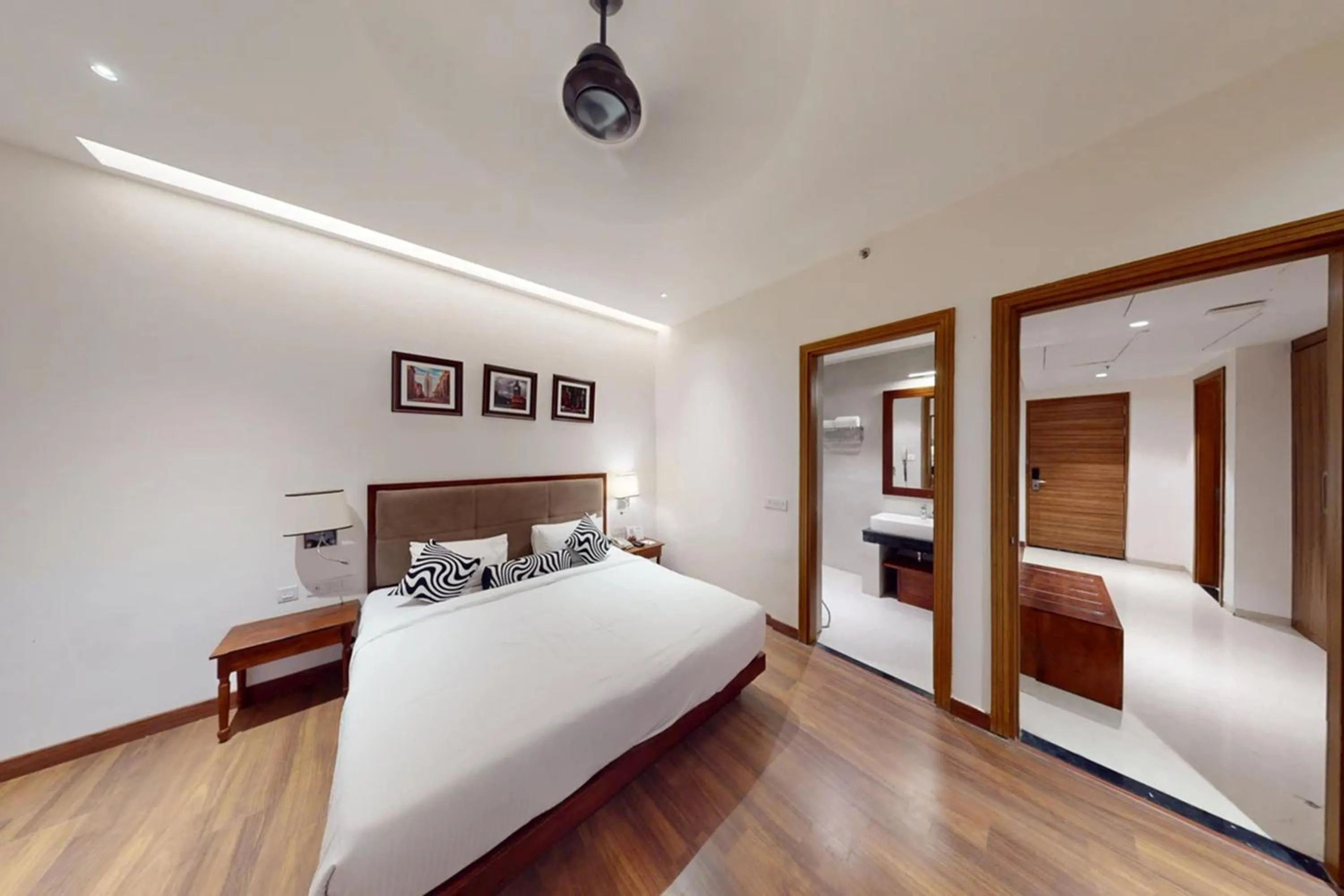 Bed in Sunday Resort & Spa by CheckIn Manesar Gurugram