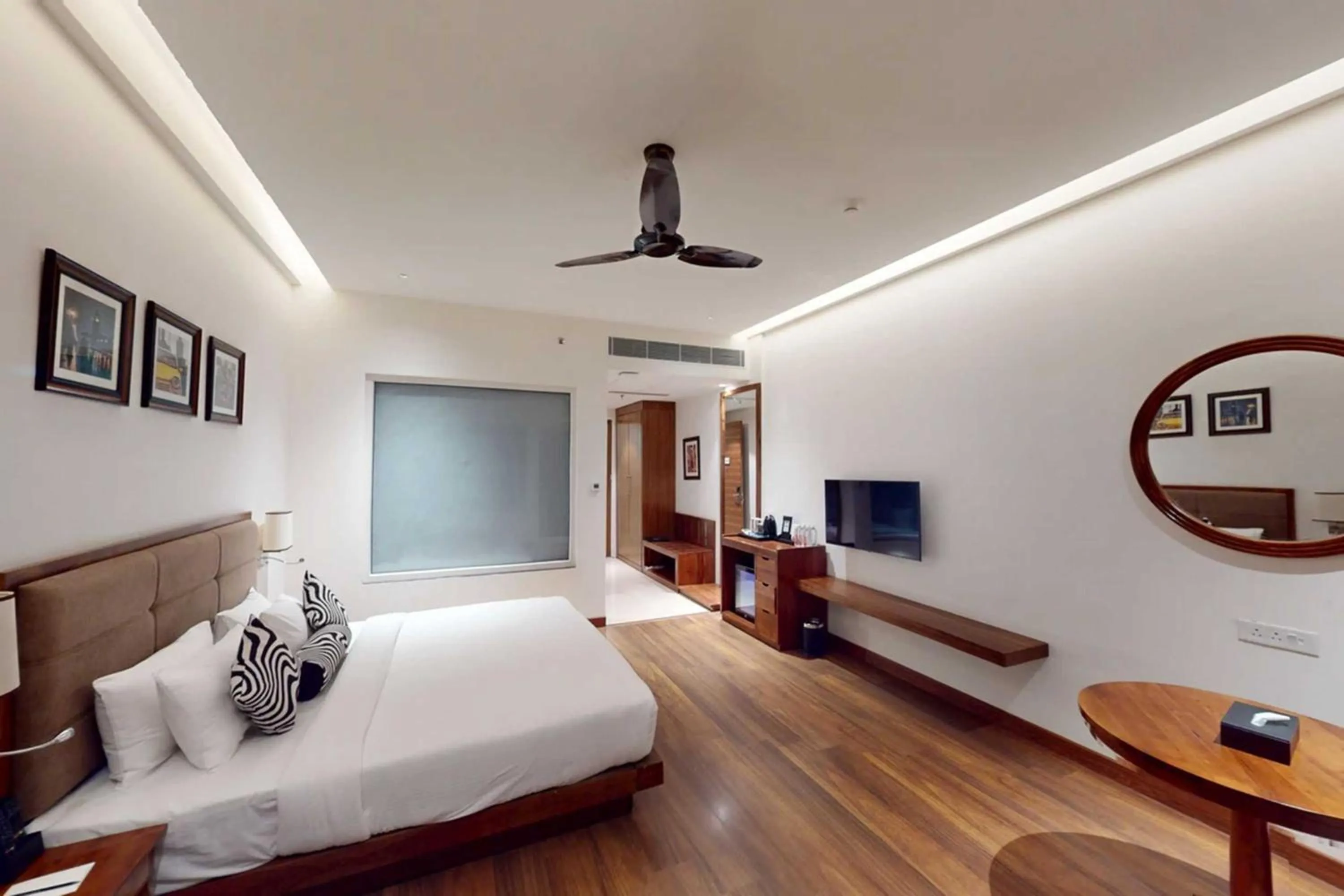 Bedroom, Bed in Sunday Resort & Spa by CheckIn Manesar Gurugram