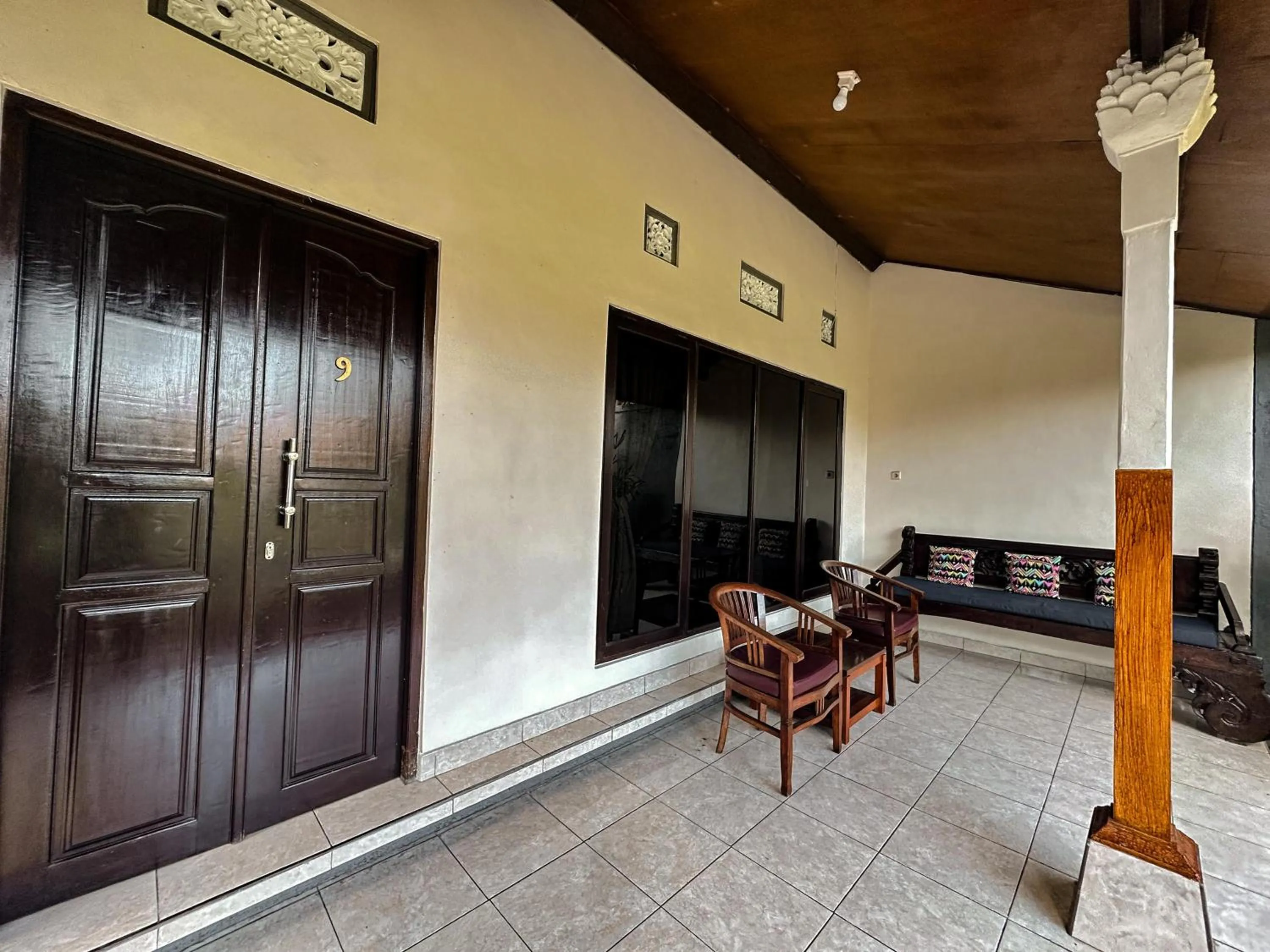 Balcony/Terrace in Kampoeng Joglo Abangan Ubud