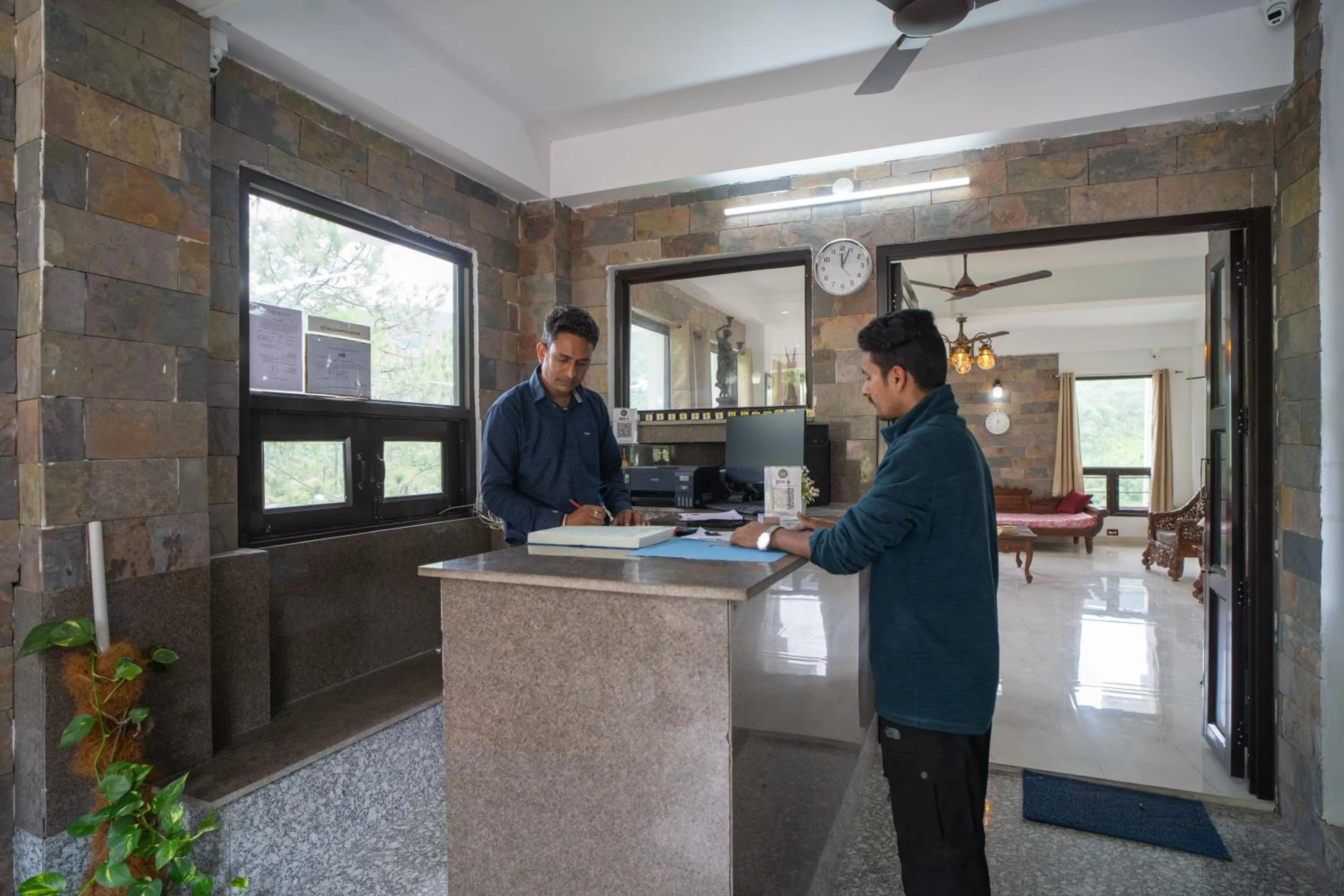 Lobby or reception in Captain Resorts