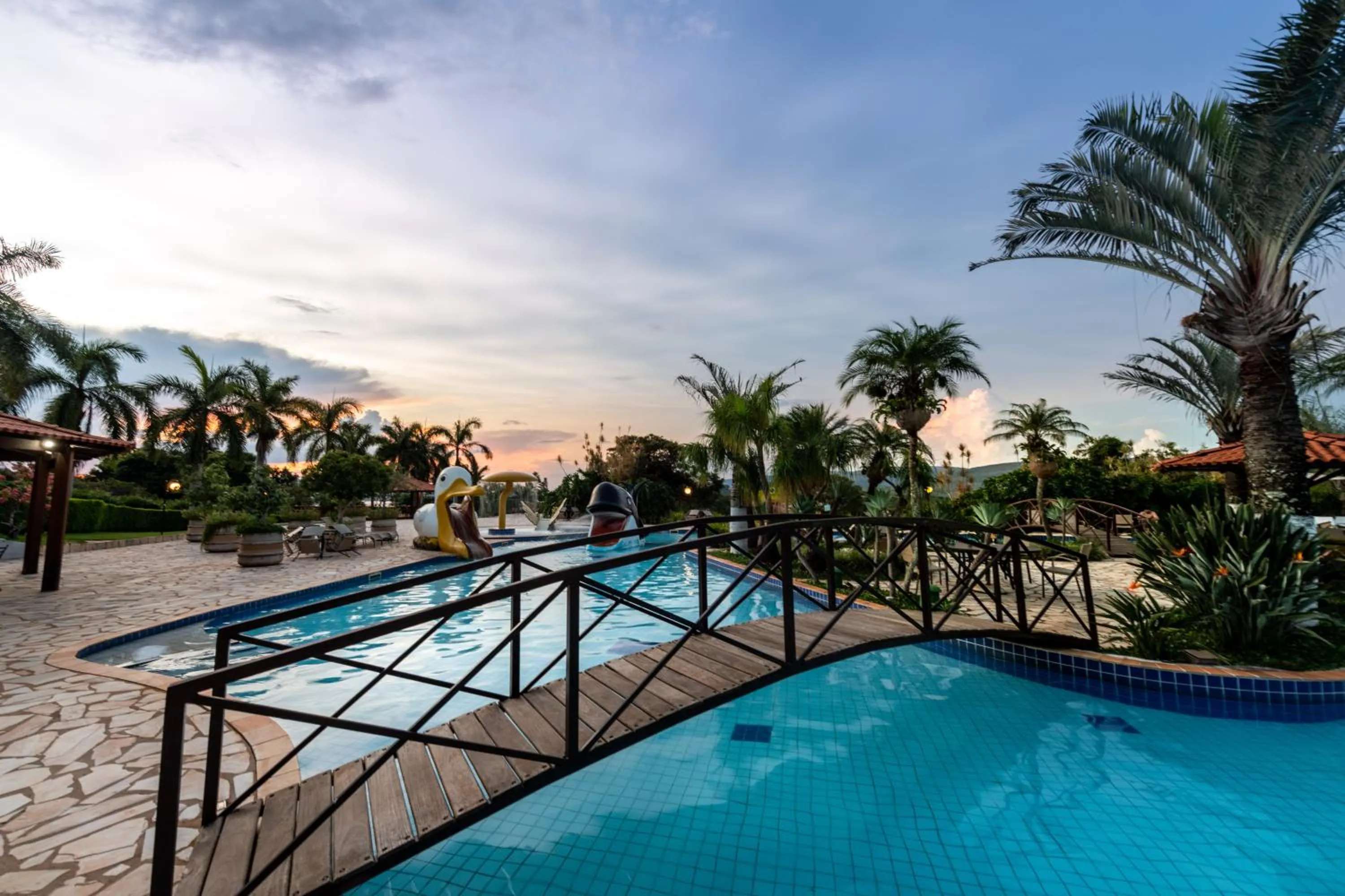 Swimming pool in Obbá Coema Village Hotel