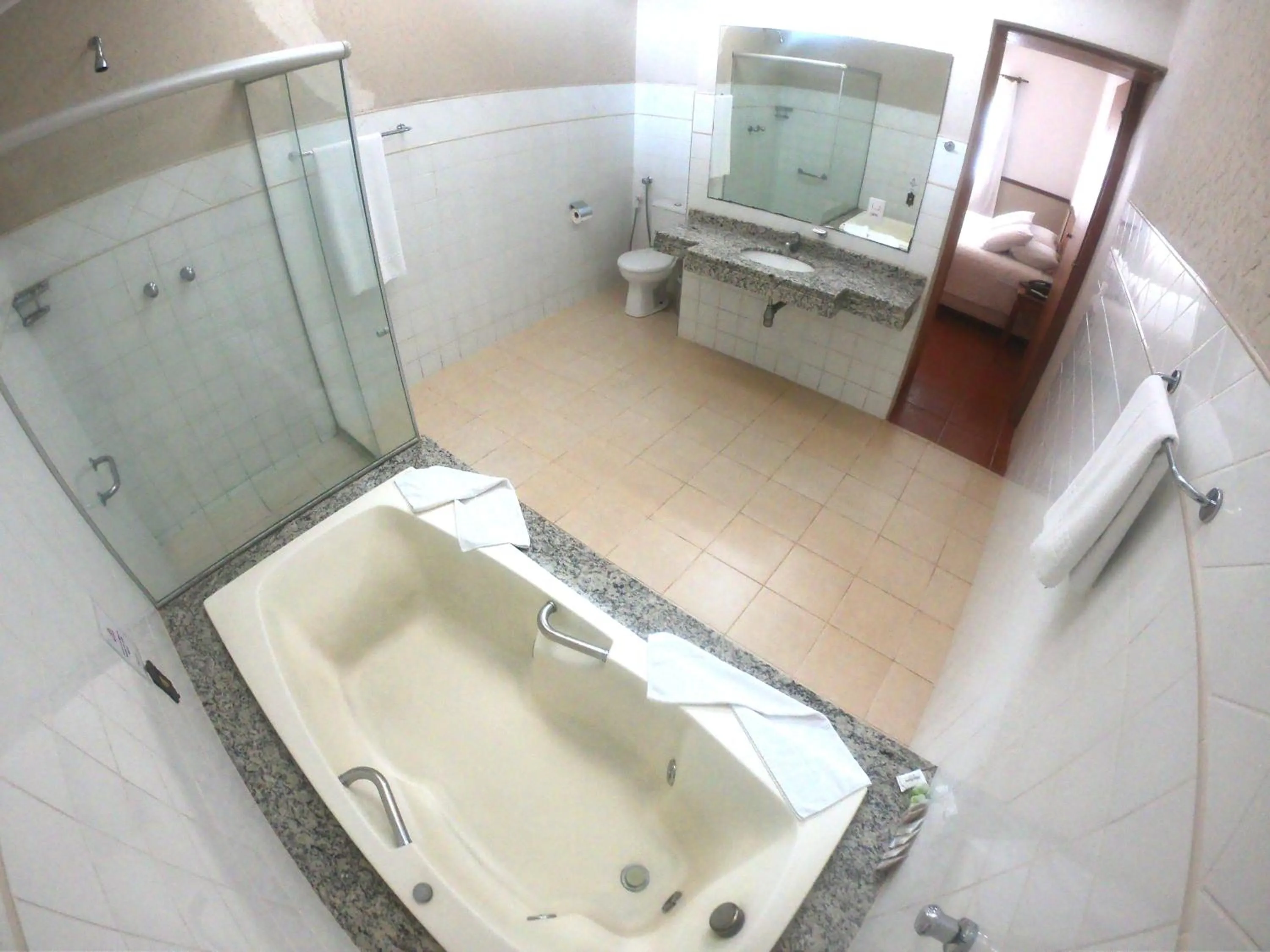 Shower in Obbá Coema Village Hotel