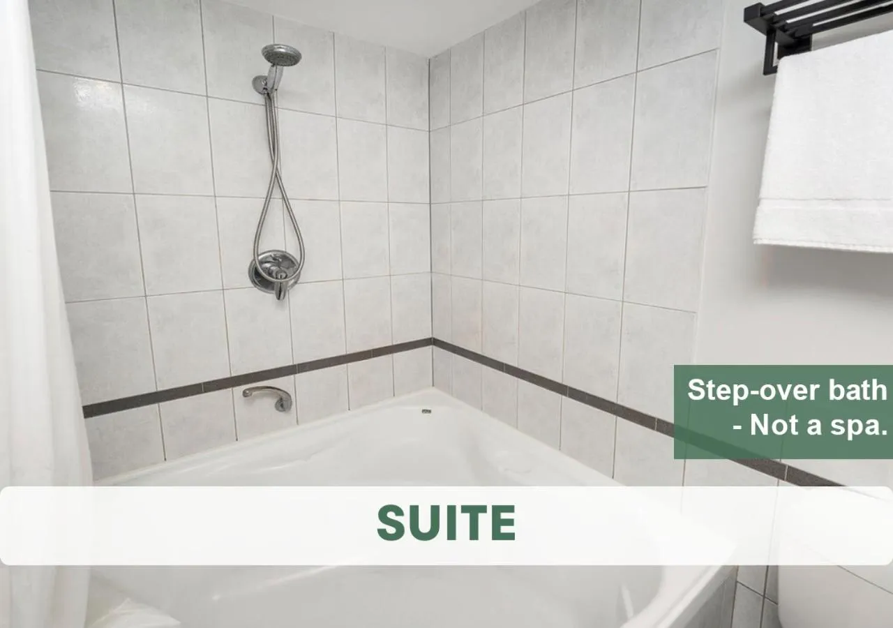 Shower in The Swan Valley Hotel