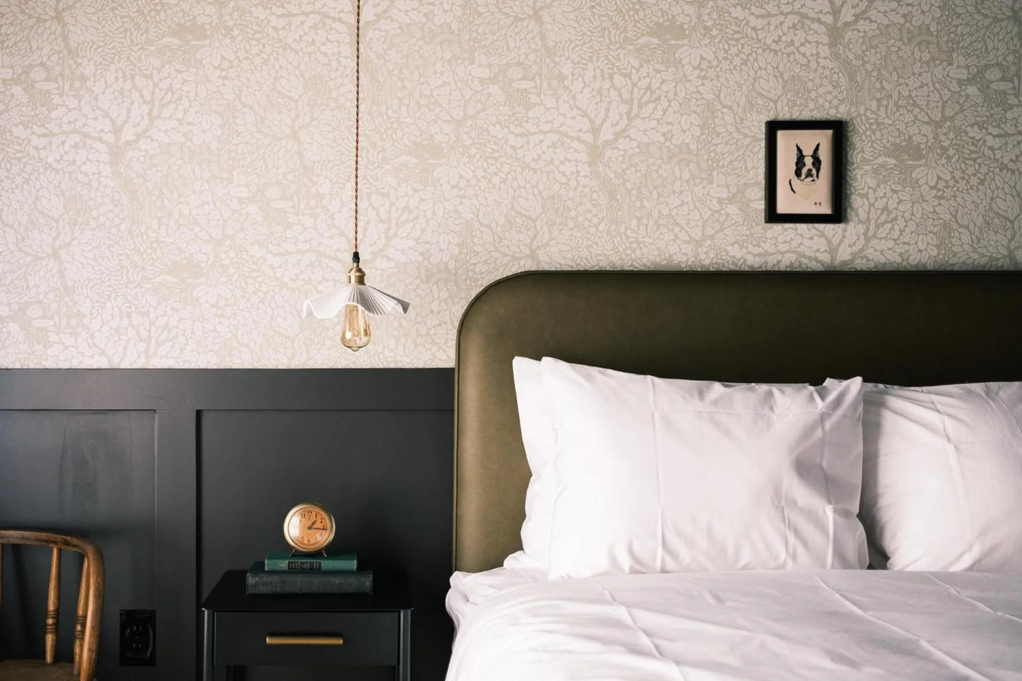 Bed in The Madison Hotel