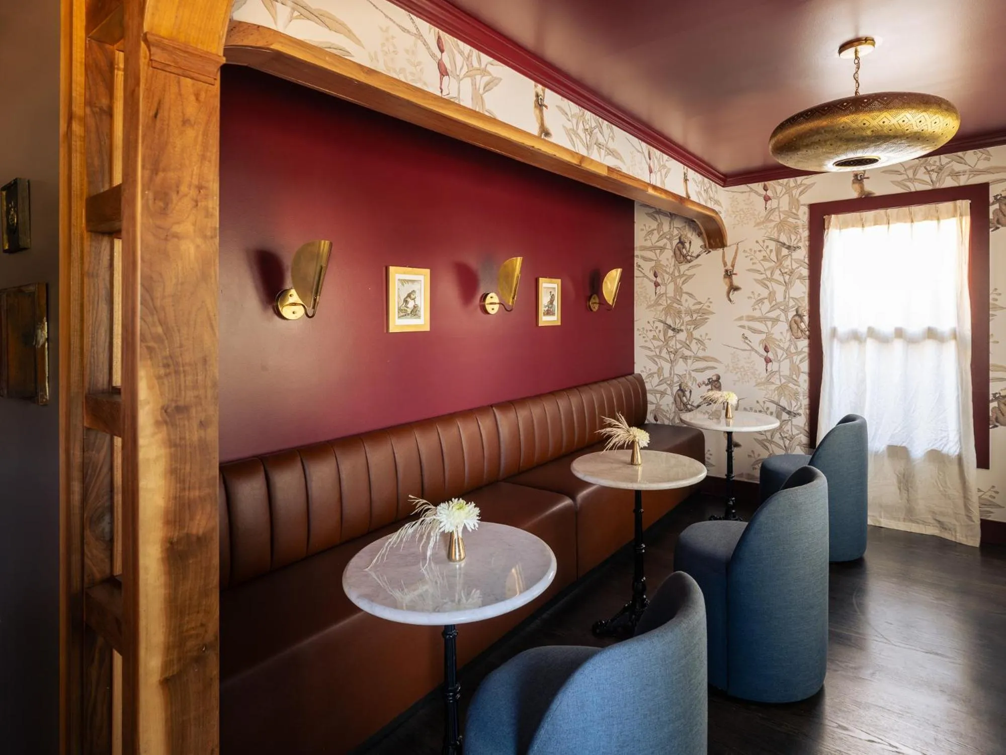 Seating area in The Madison Hotel