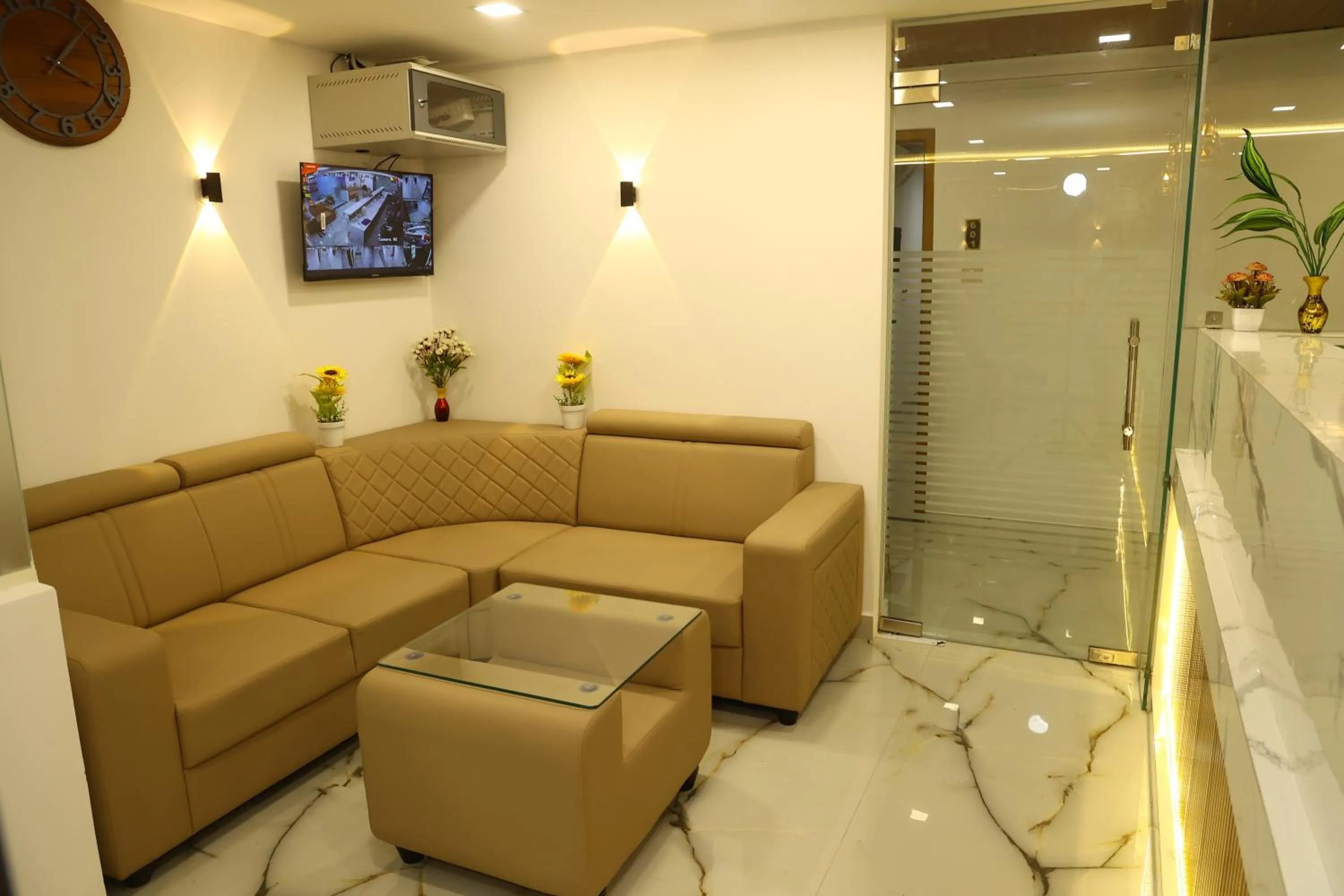 Seating area in Grand Tamim Hotel