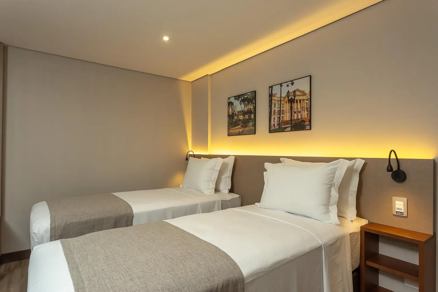 Bed in Hotel Roochelle Convention By Nobile