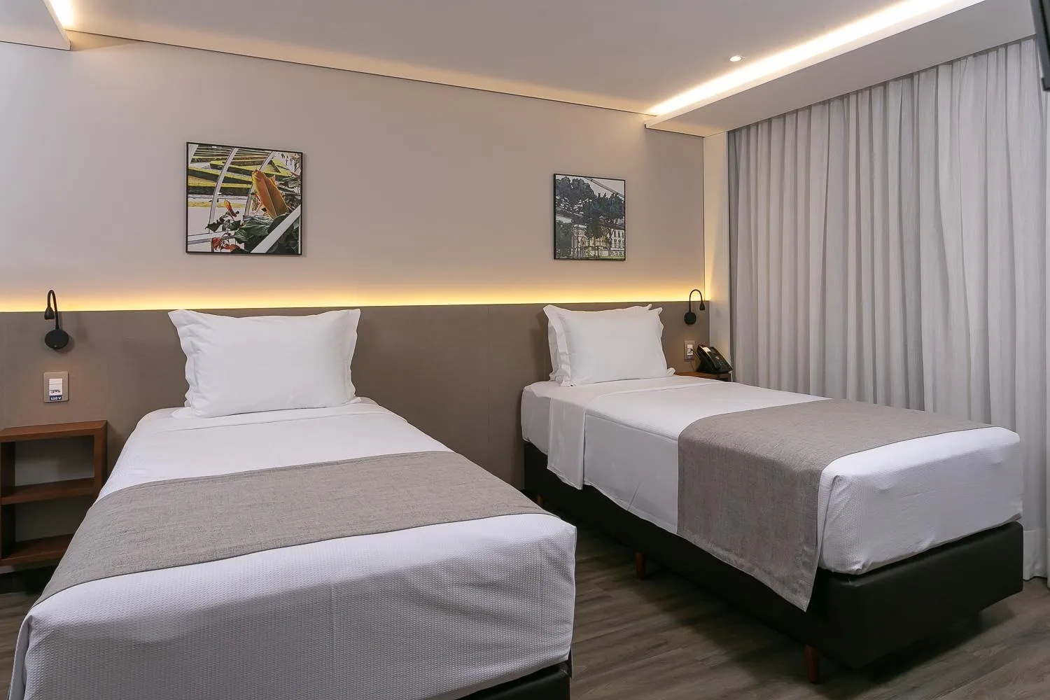 Bed in Hotel Roochelle Convention By Nobile