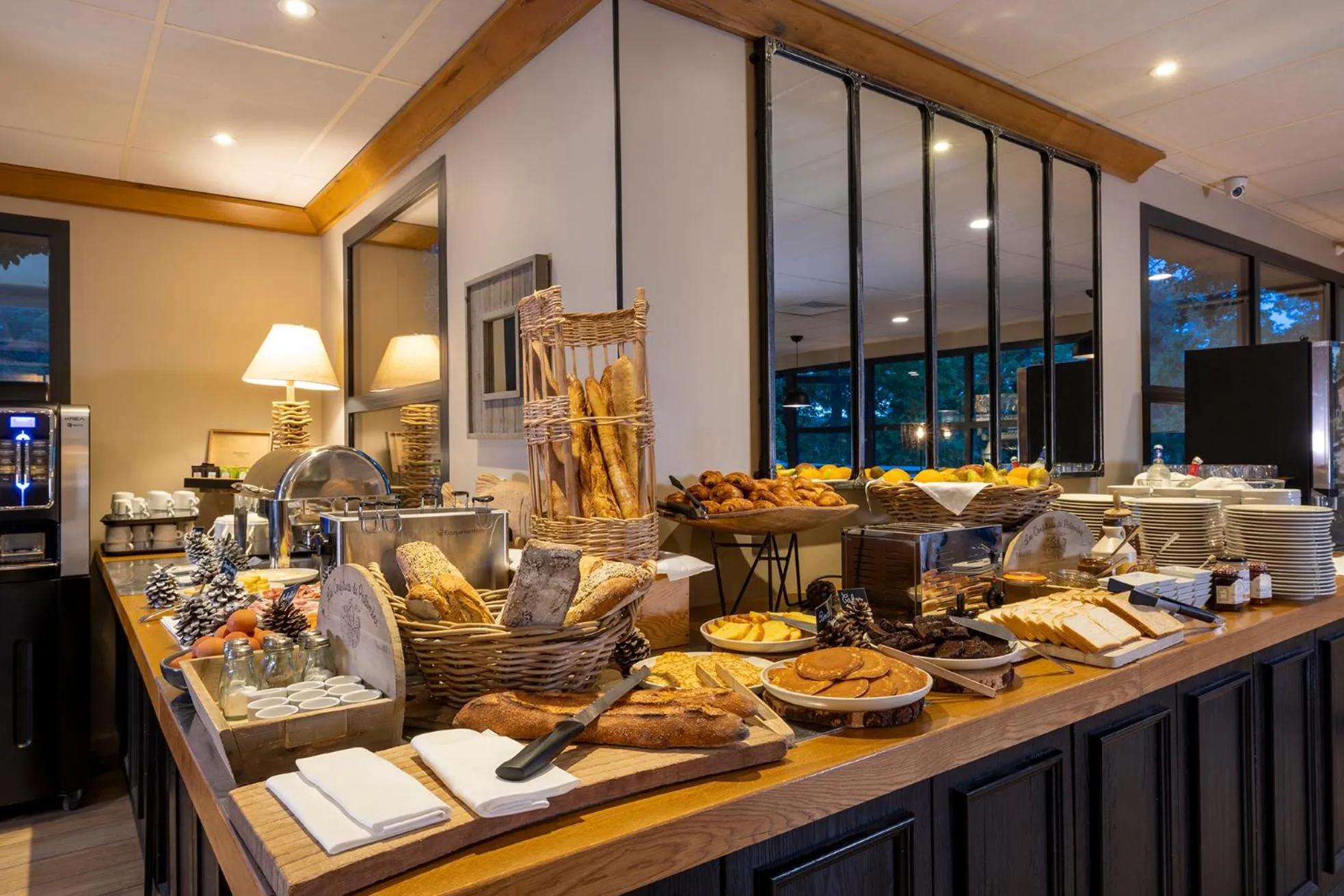 Breakfast in Domaine du Ferret Restaurant & Spa