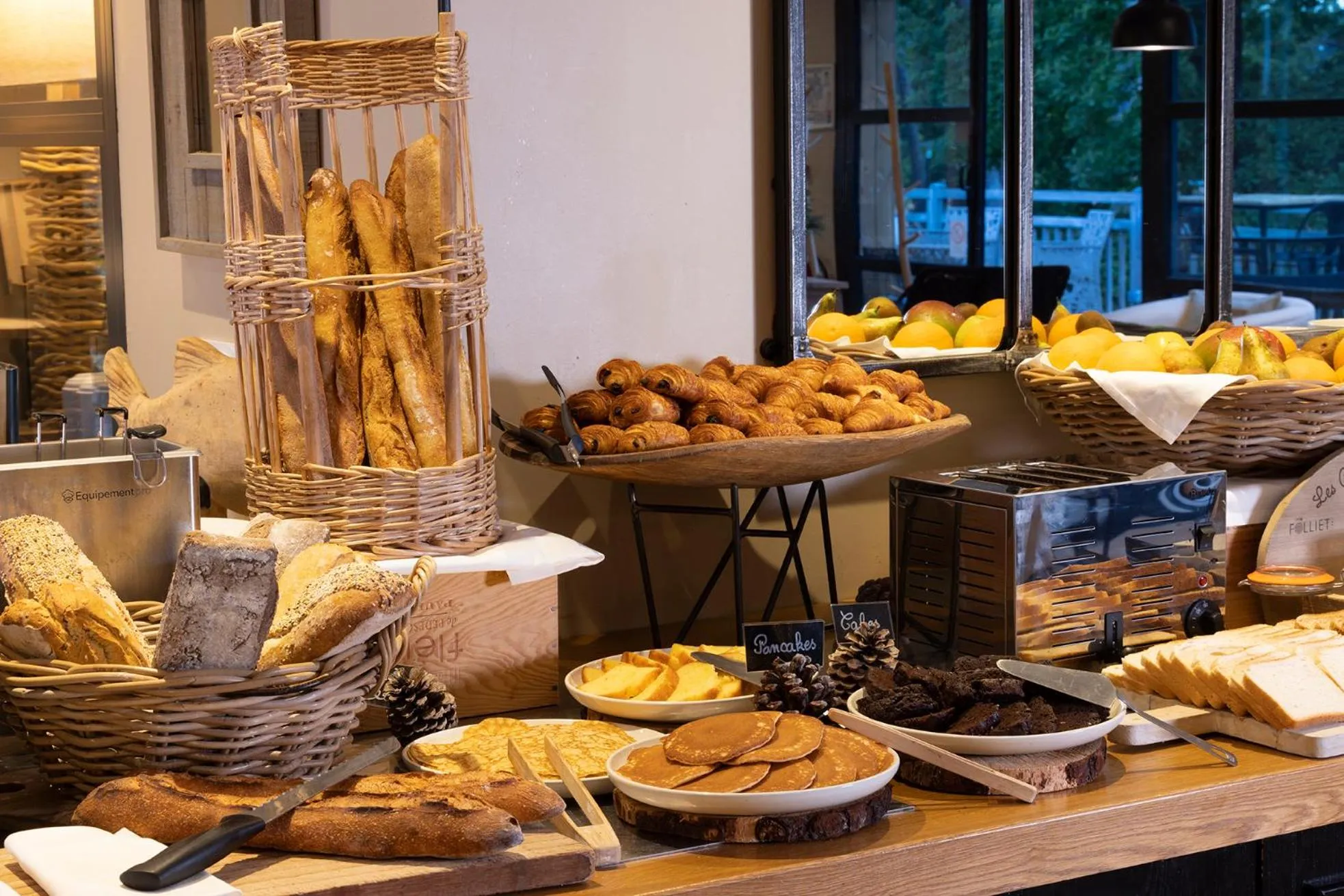 Breakfast in Domaine du Ferret Restaurant & Spa
