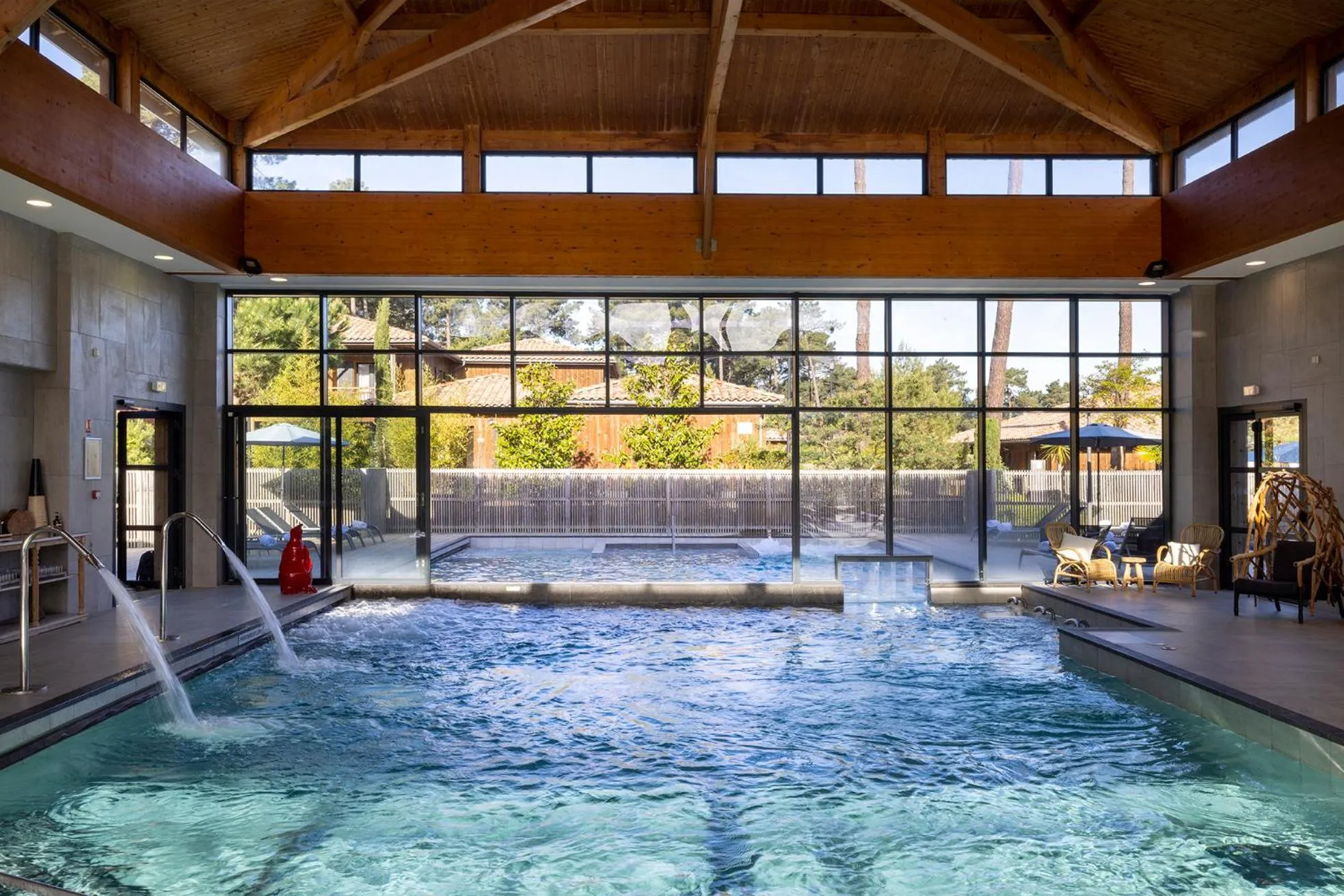 Spa and wellness centre/facilities in Domaine du Ferret Restaurant & Spa