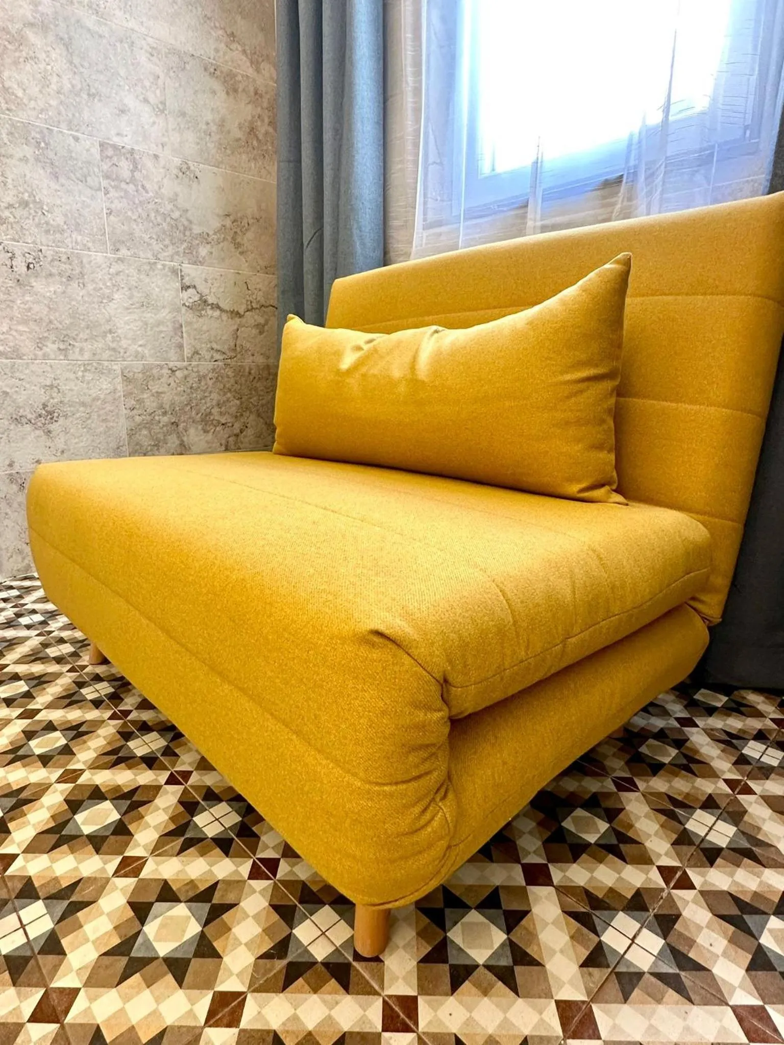 Seating area in Balcony Hotel