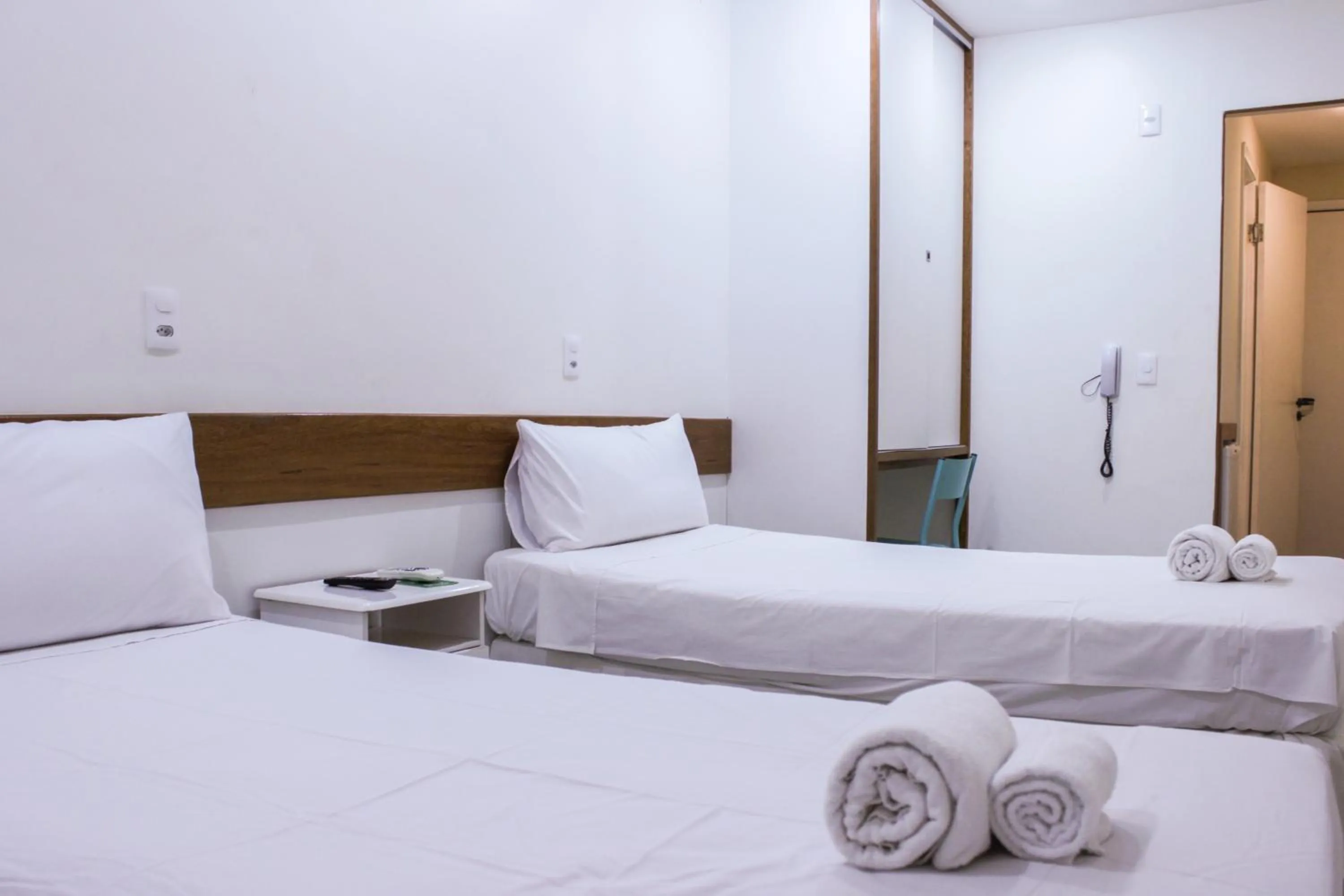 Bed in Hotel Villa Reggia