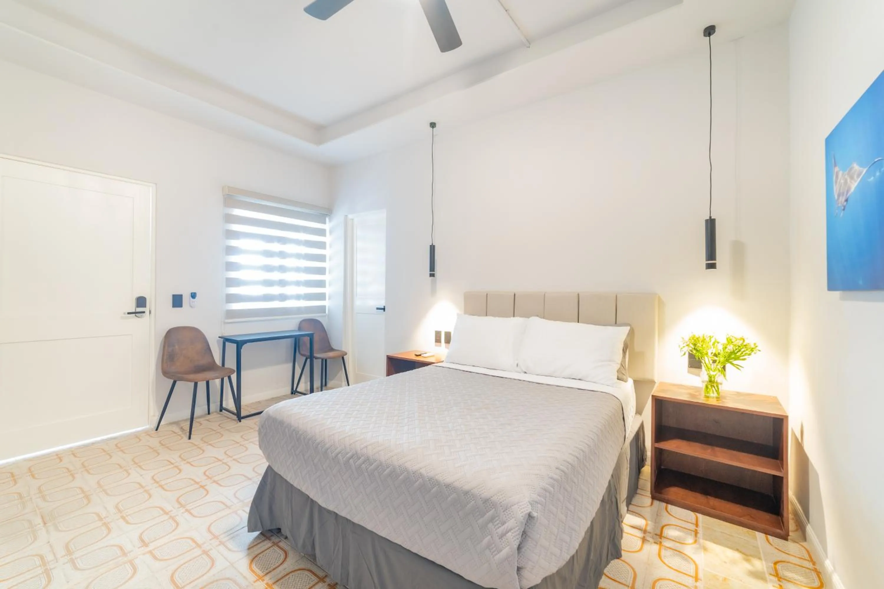 Decorative detail, Bed in Casa Velasco La Paz