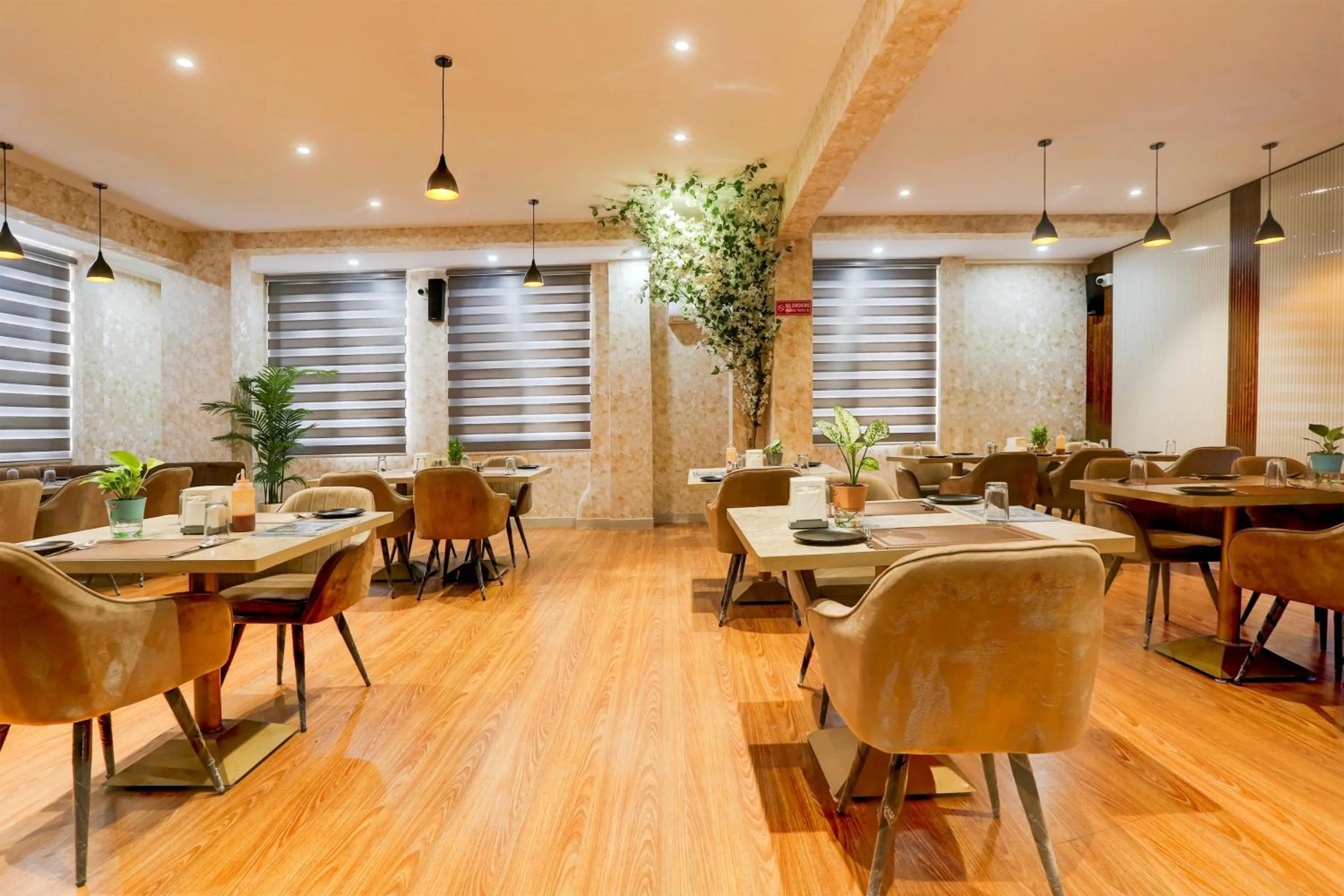 Restaurant/places to eat in Hotel O BGM