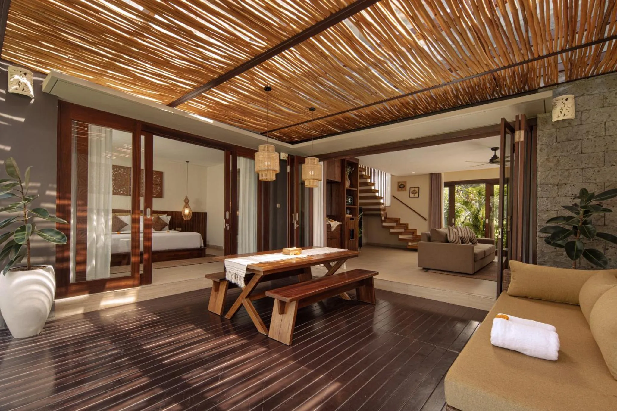 Patio in Khastana Hadi Tegallalang, Ubud